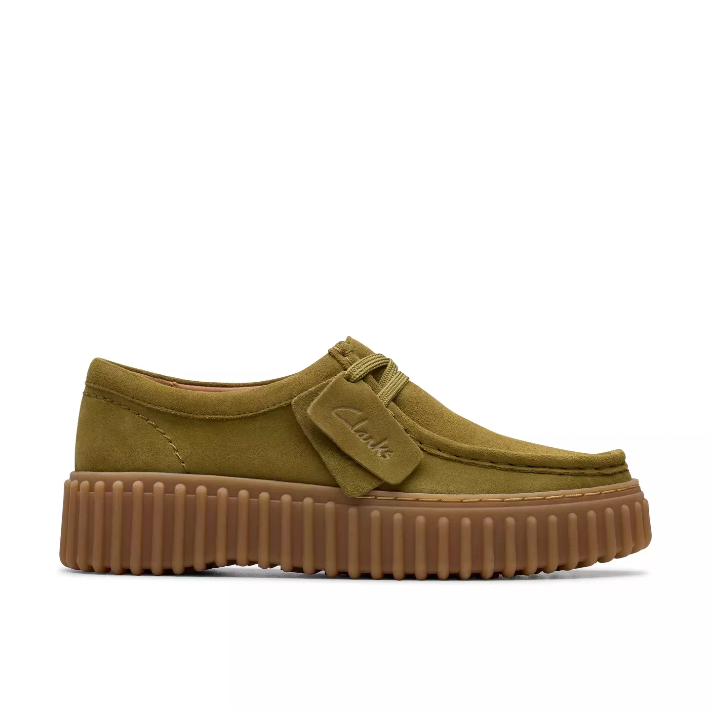 Dames veterschoen 'Torhill Bee' - groen