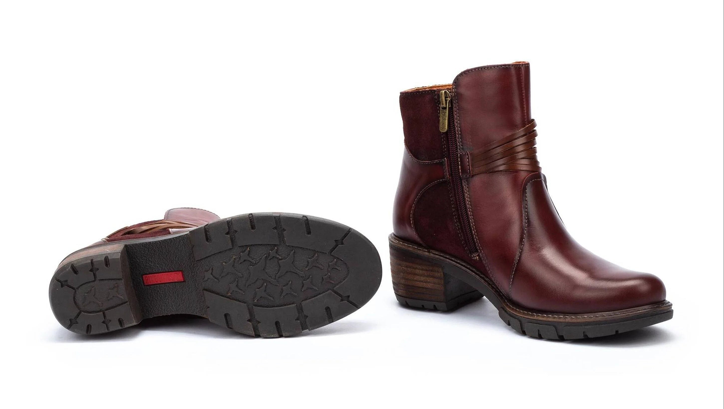 Damenstiefelette „San Sebastia“ – Rot