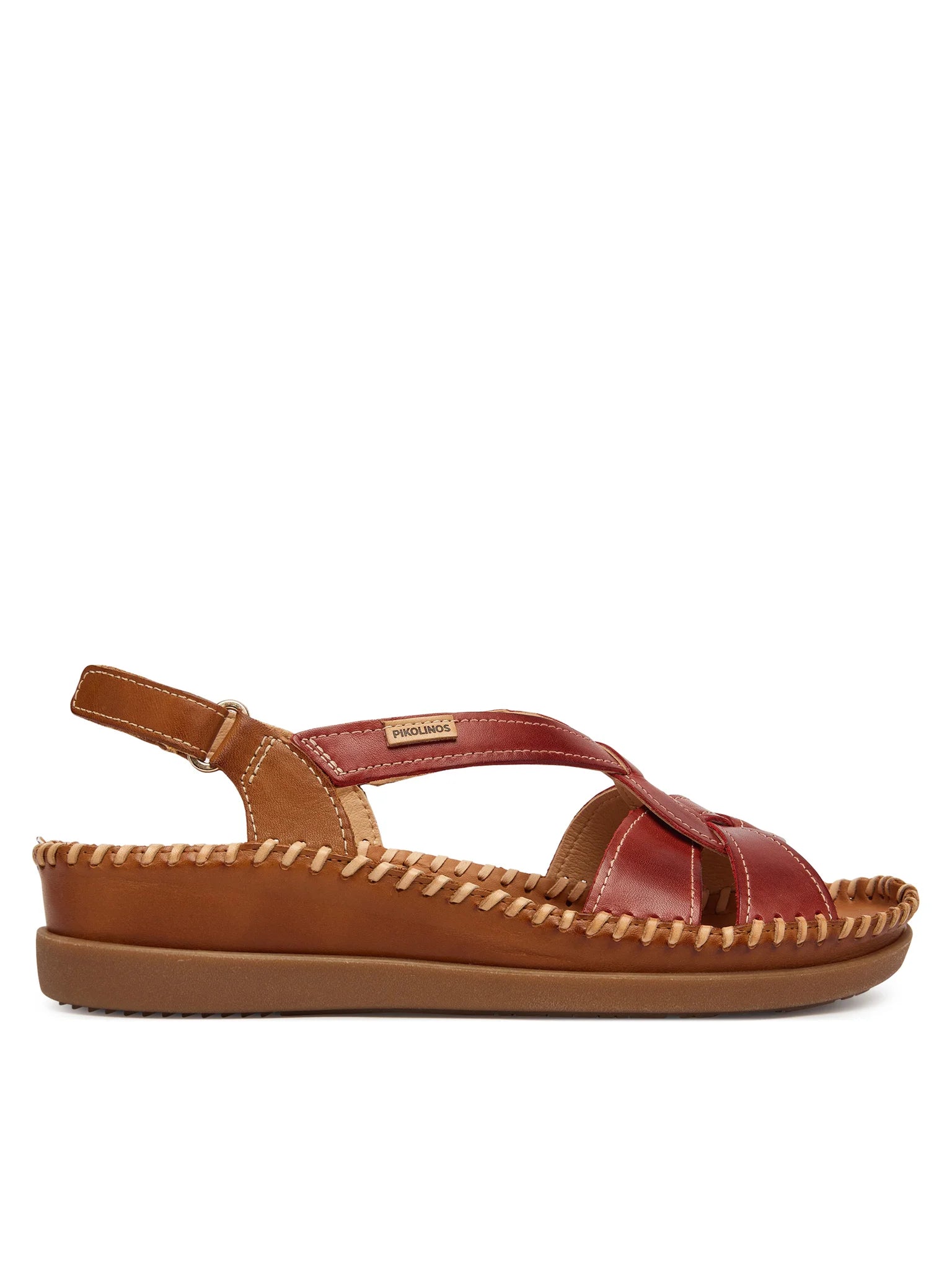 Damessandaal 'Cadaques' - rood