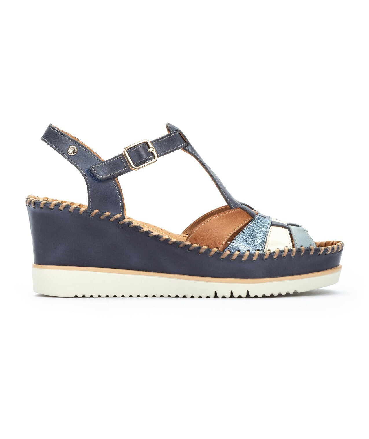 Damensandale „Aguadulce“ – Blau