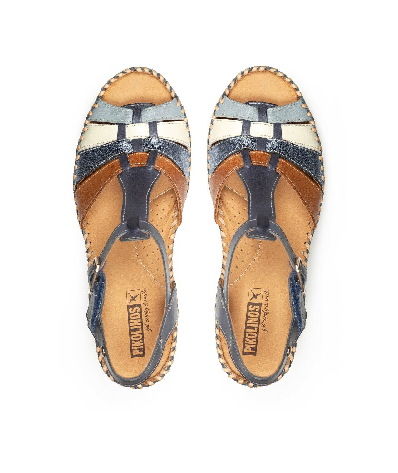 Damensandale „Aguadulce“ – Blau