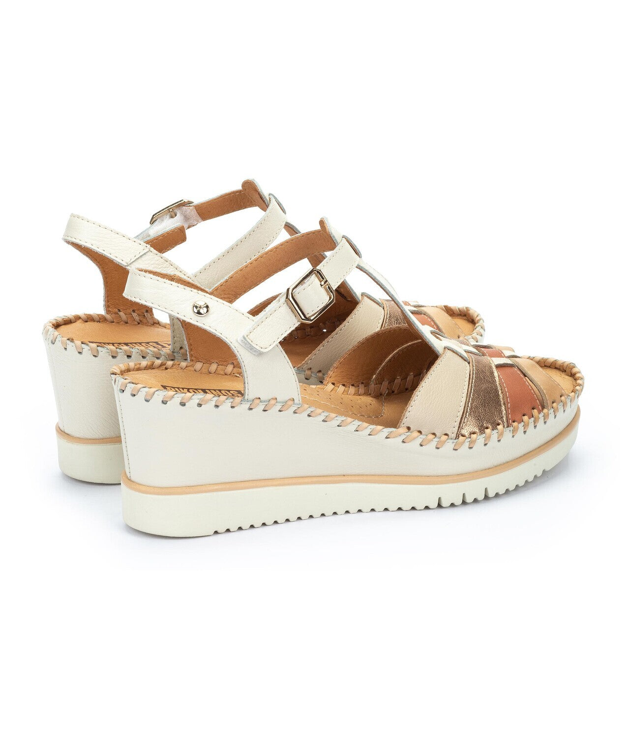 Sandale femme 'Aguadulce' - Blanc cassé