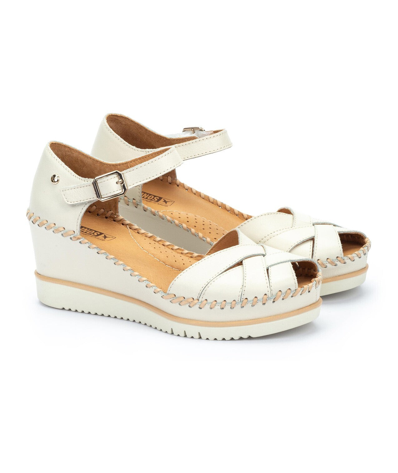 Sandale femme 'Aguadulce' - blanc cassé