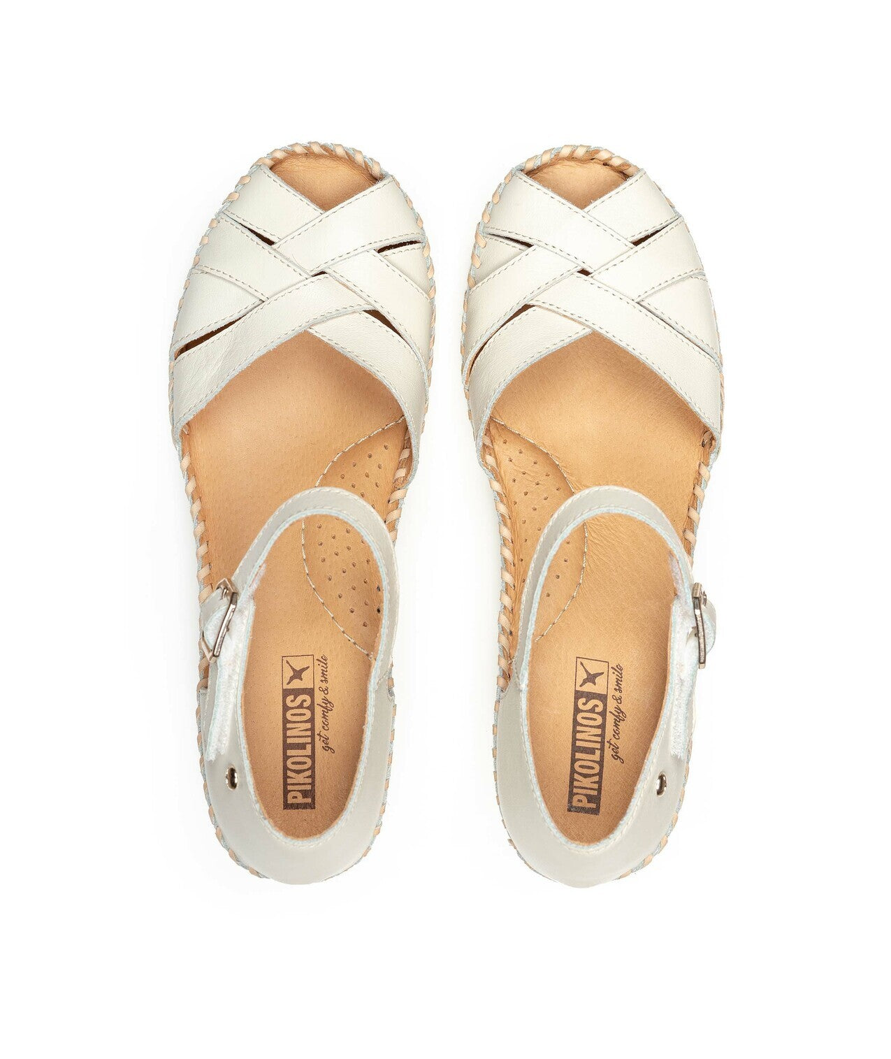 Sandale femme 'Aguadulce' - blanc cassé