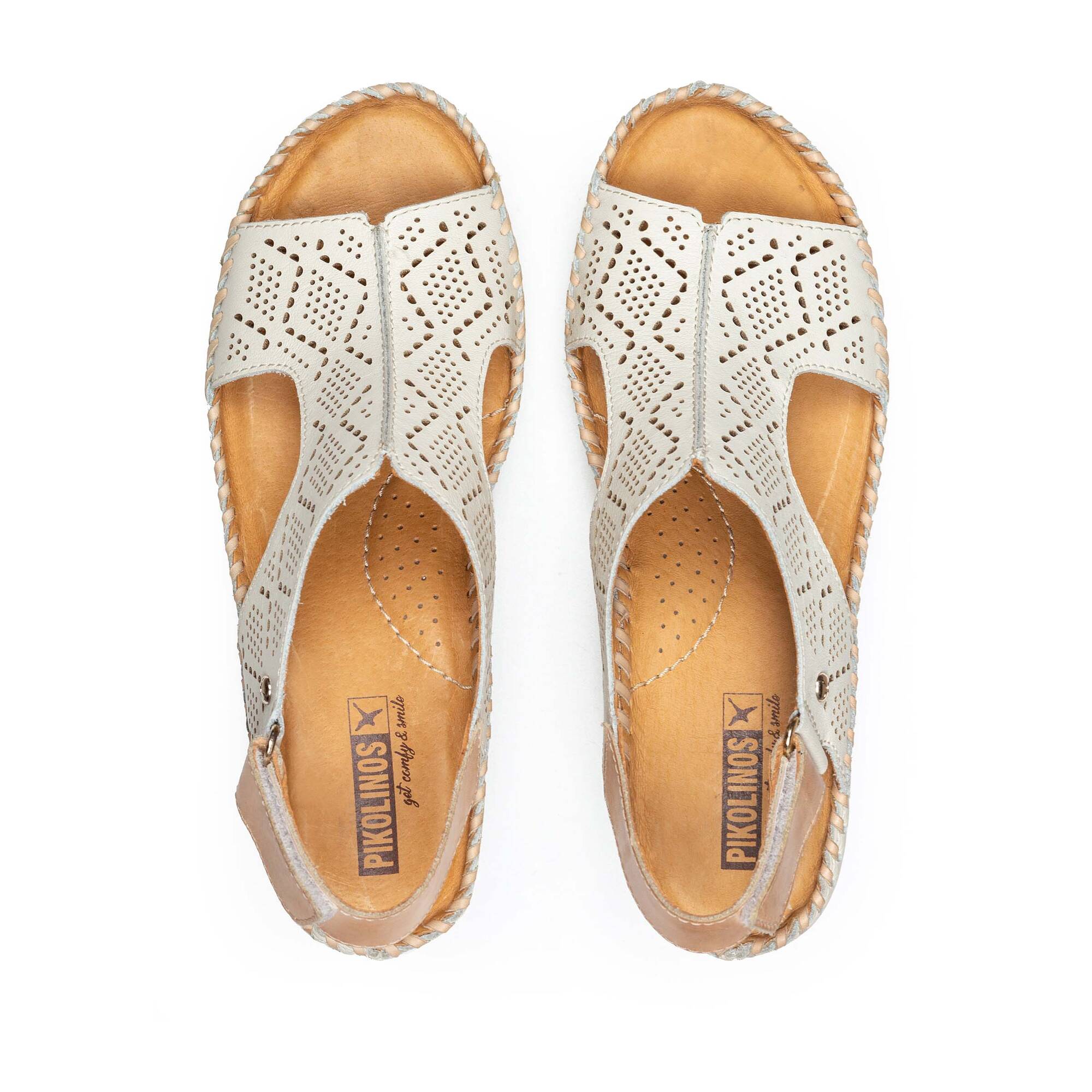 'Aguadulce' women's sandal - Off white - Chaplinshoes'Aguadulce' women's sandal - Off whitePikolinos