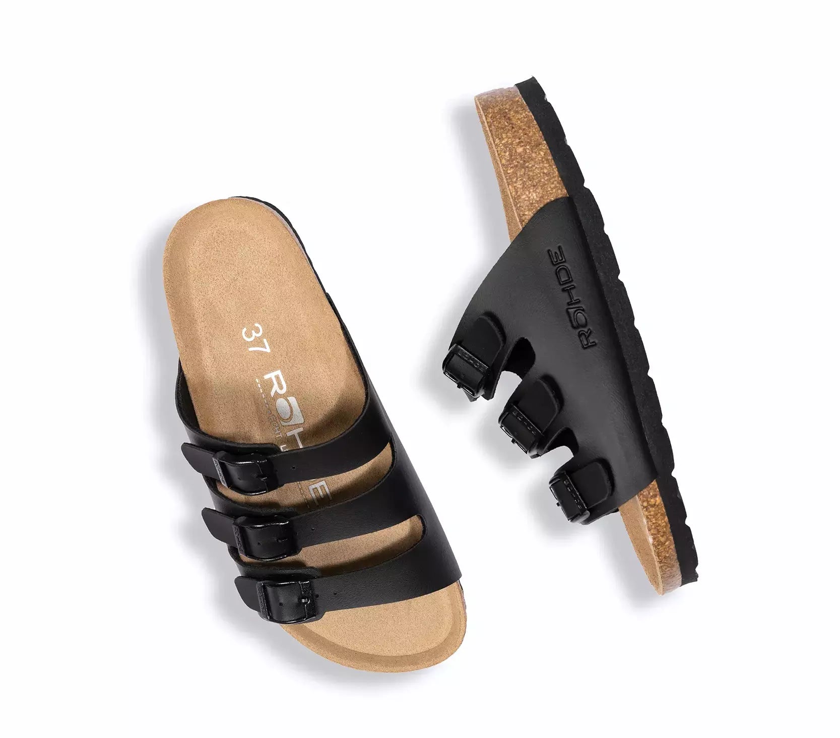 Damesslipper 'Alba' - zwart - ChaplinshoesDamesslipper 'Alba' - zwartRohde