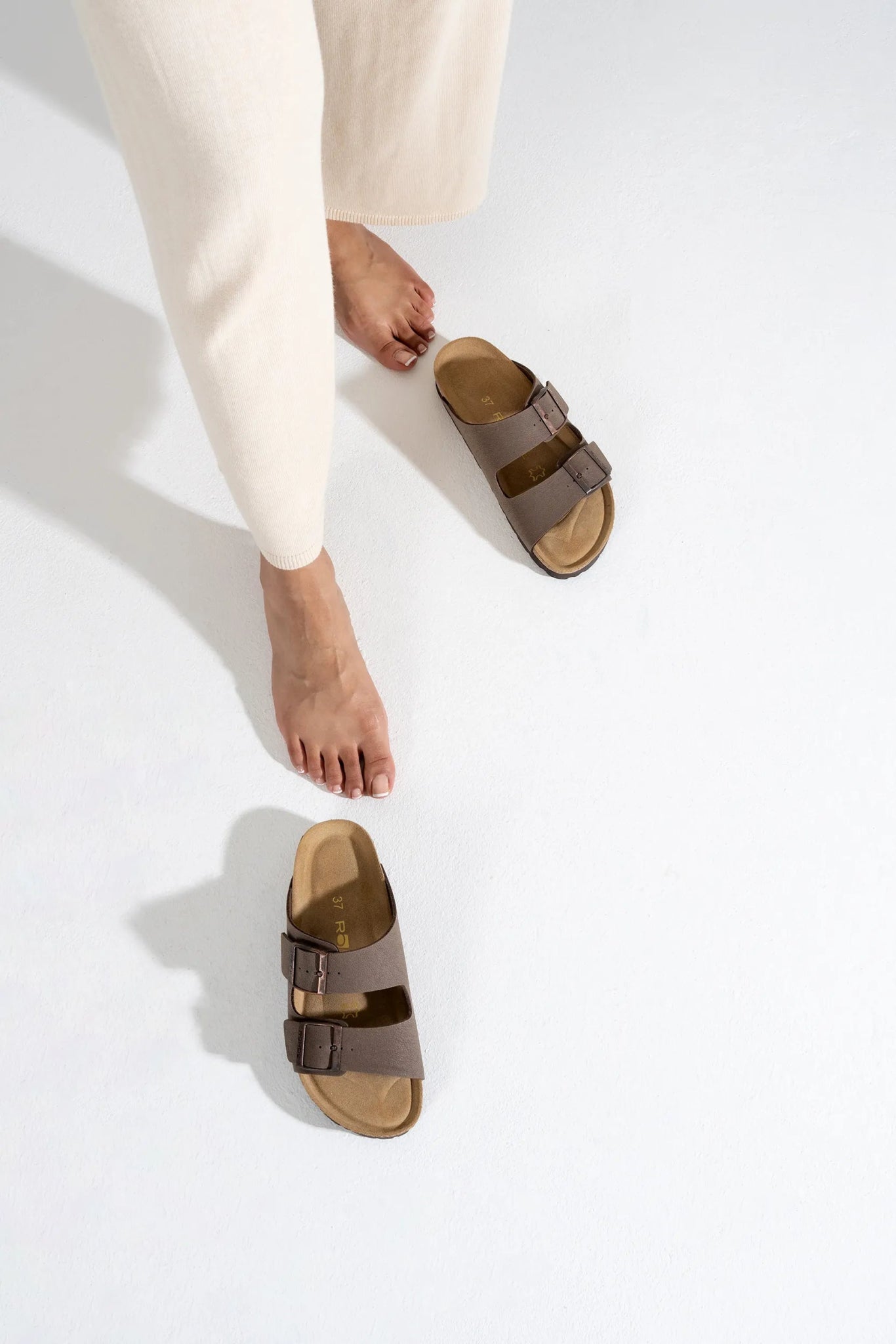 'Alba' women's slide sandal - brown - Chaplinshoes'Alba' women's slide sandal - brownRohde