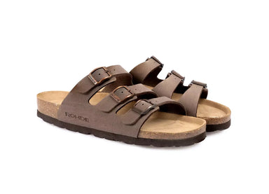 'Alba' women's slide sandal - brown - Chaplinshoes'Alba' women's slide sandal - brownRohde