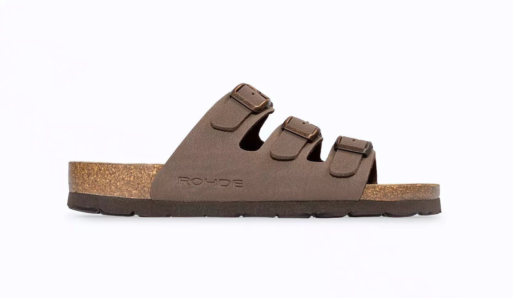 Sandalo slide da donna 'Alba' - marrone - ChaplinshoesSandalo scorrevole da donna "Alba" - marroneRohde