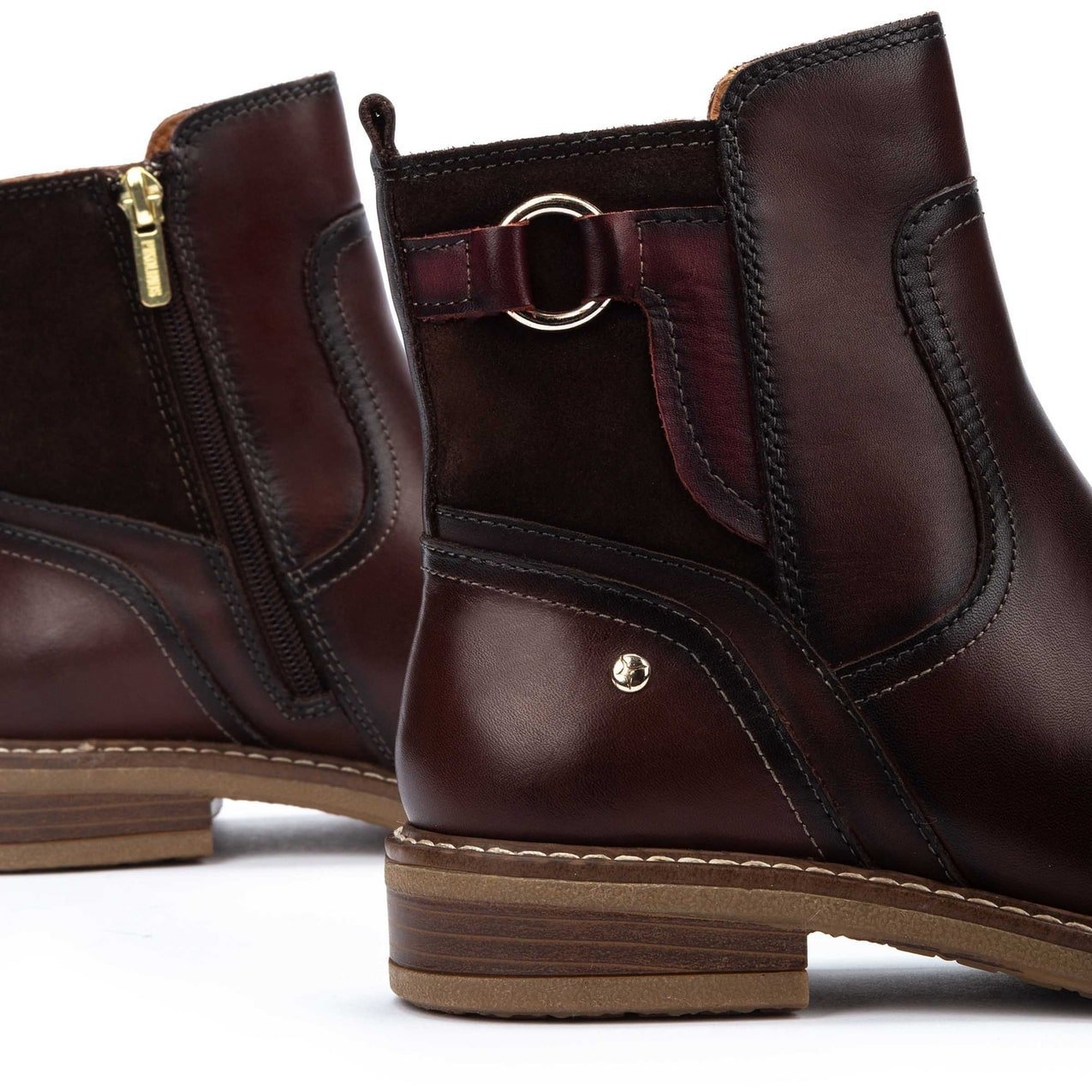 Dameslaars 'Aldaya' - Donkerbruin - ChaplinshoesDameslaars 'Aldaya' - DonkerbruinPikolinos