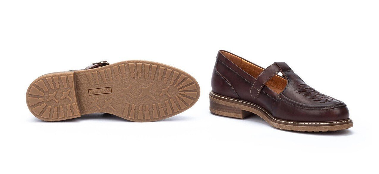 Damesloafer 'Aldaya' - Bruin - Chaplinshoes'Aldaya' damesloafer - BruinPikolinos