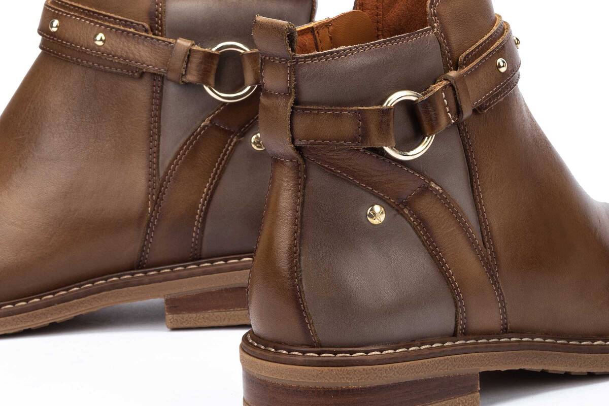 'Aldaya' women's zipper boot - Olive green - Chaplinshoes'Aldaya' women's zipper boot - Olive greenPikolinos