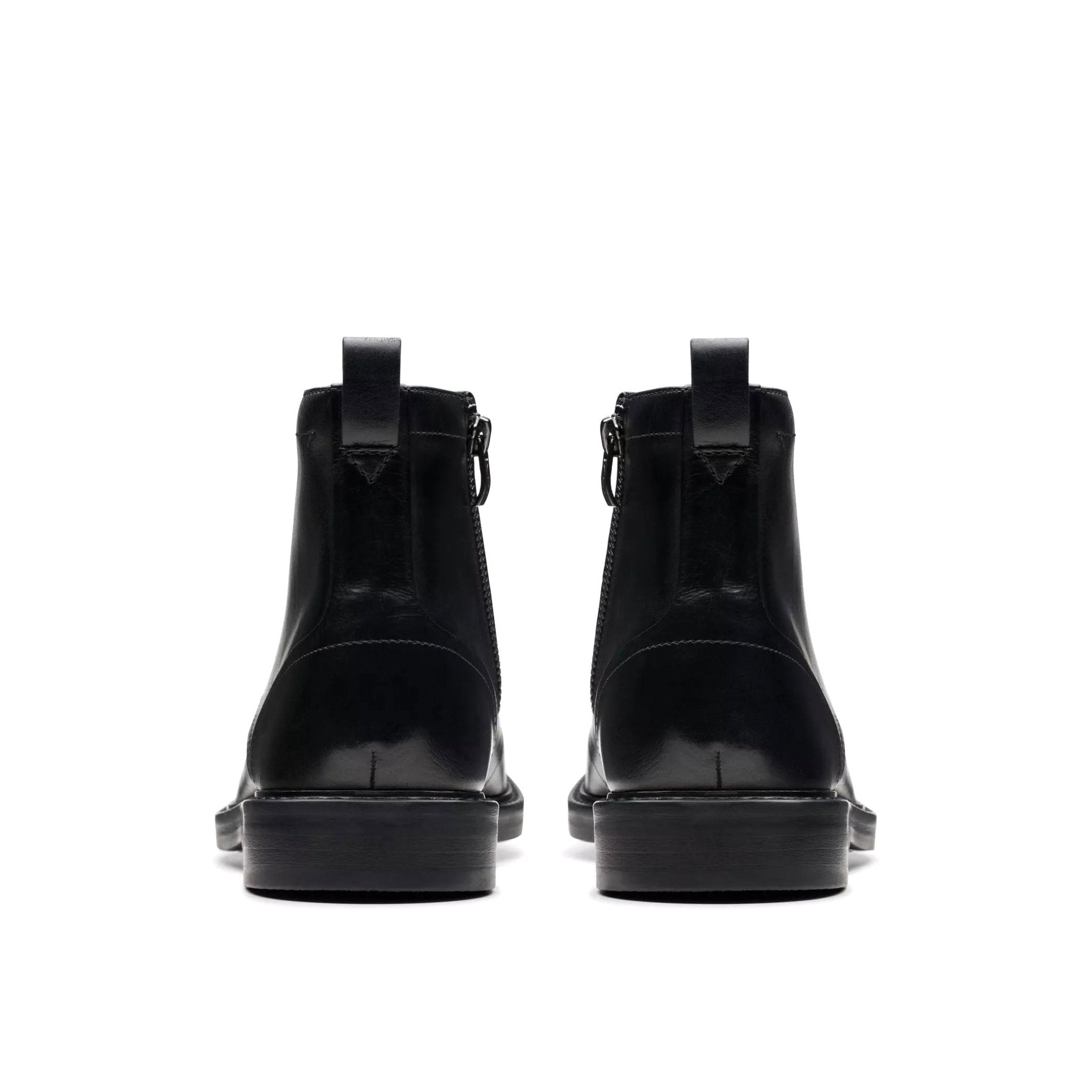 'Aldwin Cap' men's lace - zip boot - black - Chaplinshoes'Aldwin Cap' men's lace - zip boot - blackClarks