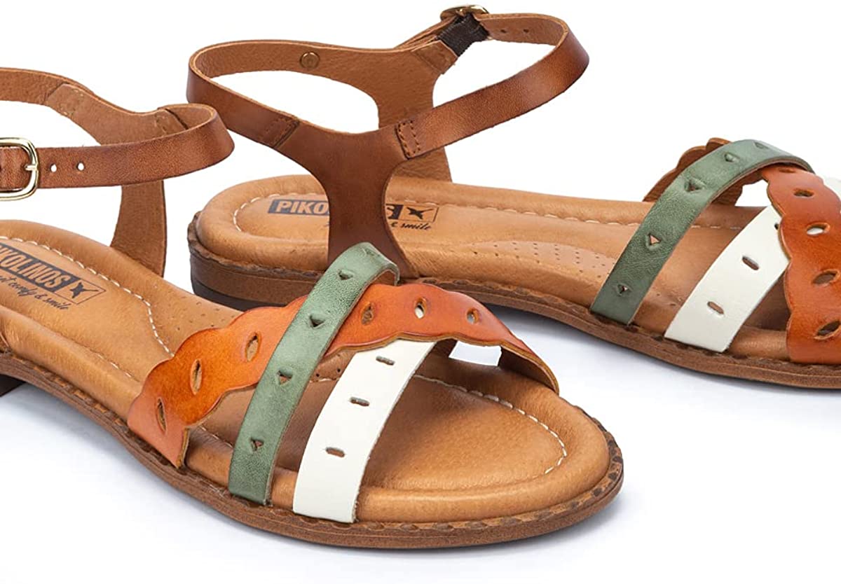 Sandalo da donna 'Algar' - mix verde - ChaplinshoesSandalo da donna "Algar" - mix verdePikolinos