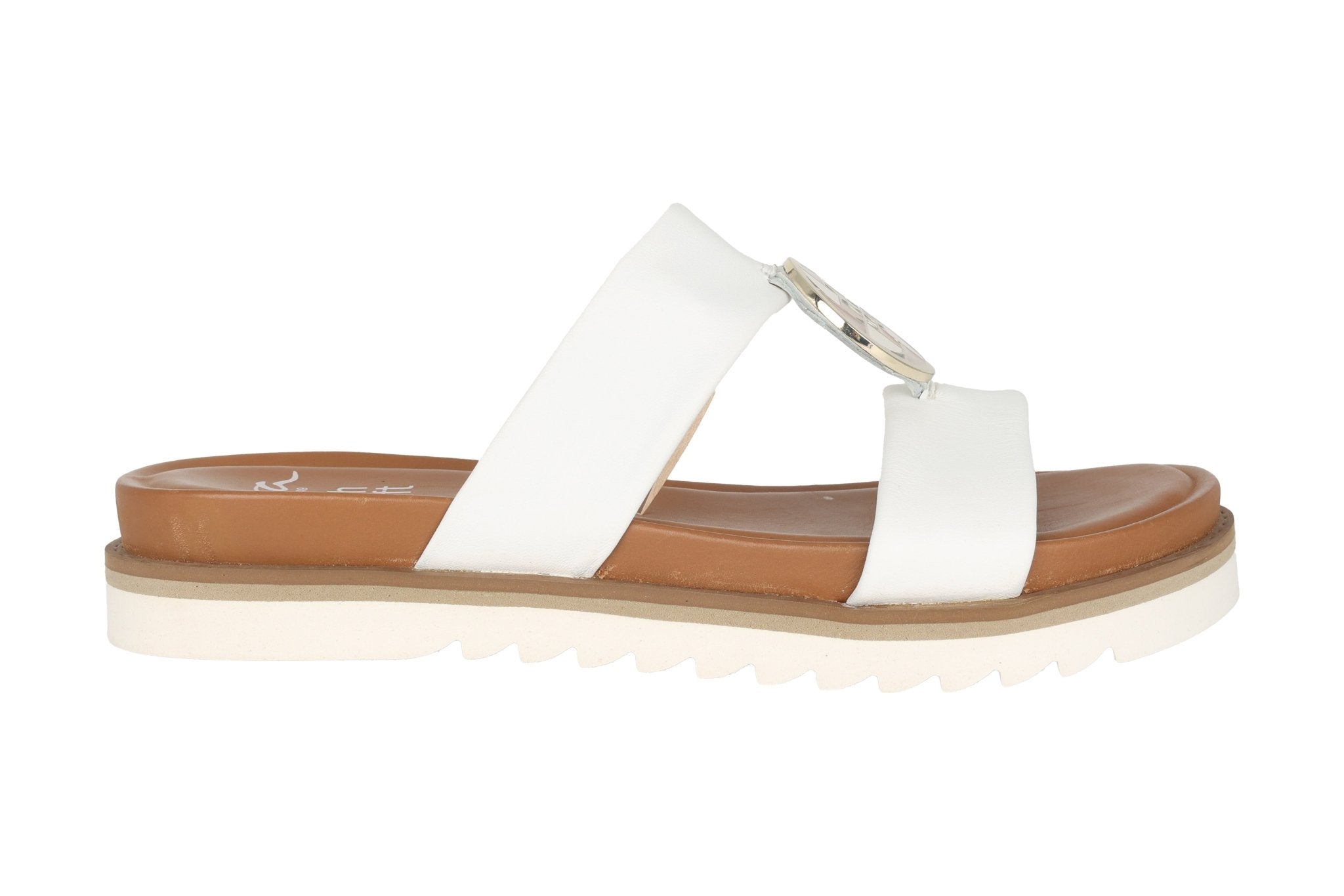 'Alicantes' women's slide sandal - white - Chaplinshoes'Alicantes' women's slide sandal - whiteAra