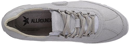 Allrounder by Mephisto JANIKA - dames wandelsneaker - metallic zilver leer - ChaplinshoesAllrounder by Mephisto JANIKA - dames wandelsneaker - metallic zilver leerMephisto