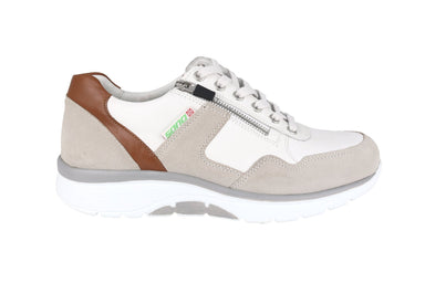 Zapatillas deportivas con ruedas para caminar 'Amory' de corte ancho (H} para hombre - gris blanco - Chaplinshoes'Amory' Zapatilla deportiva con ruedas para caminar de corte ancho (H} para hombre - gris blancoMephisto