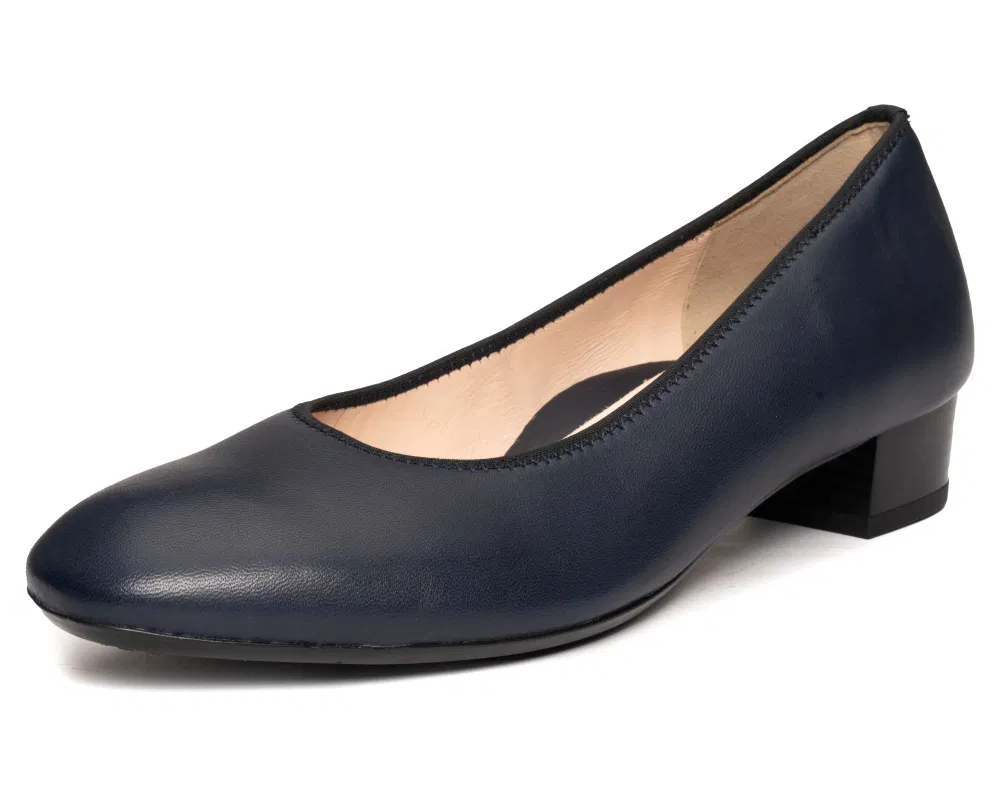 Zapatos de salón de corte normal (G) para mujer 'Milano' - azul