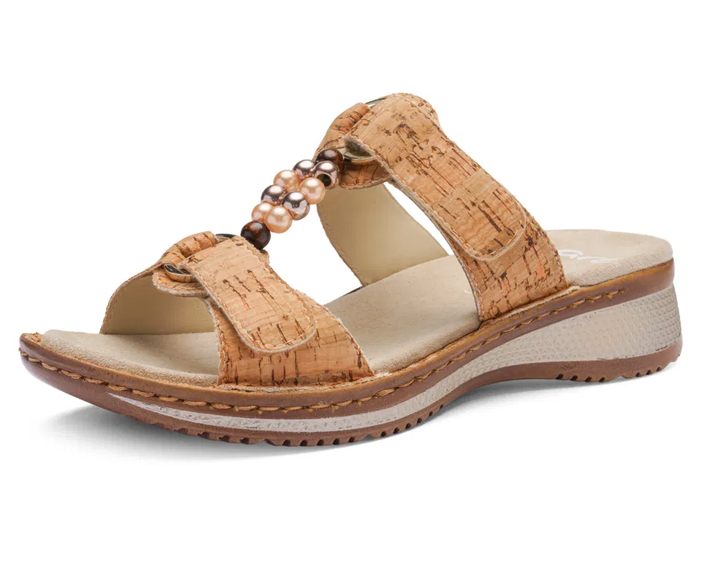 'Hawaii' damesandal - brun