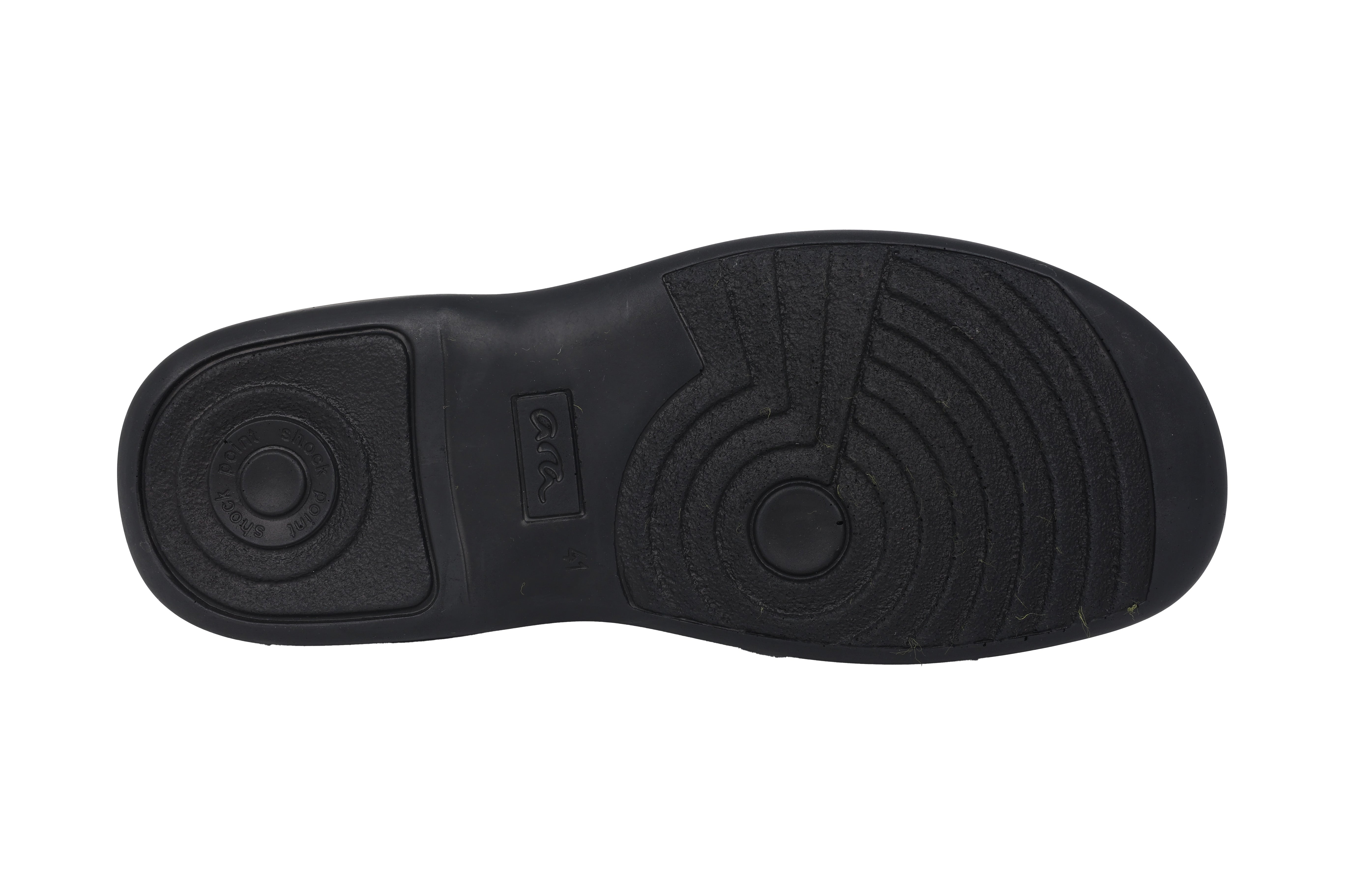 Pánská velmi široká (K) pásková bota 'Ben' - Černá