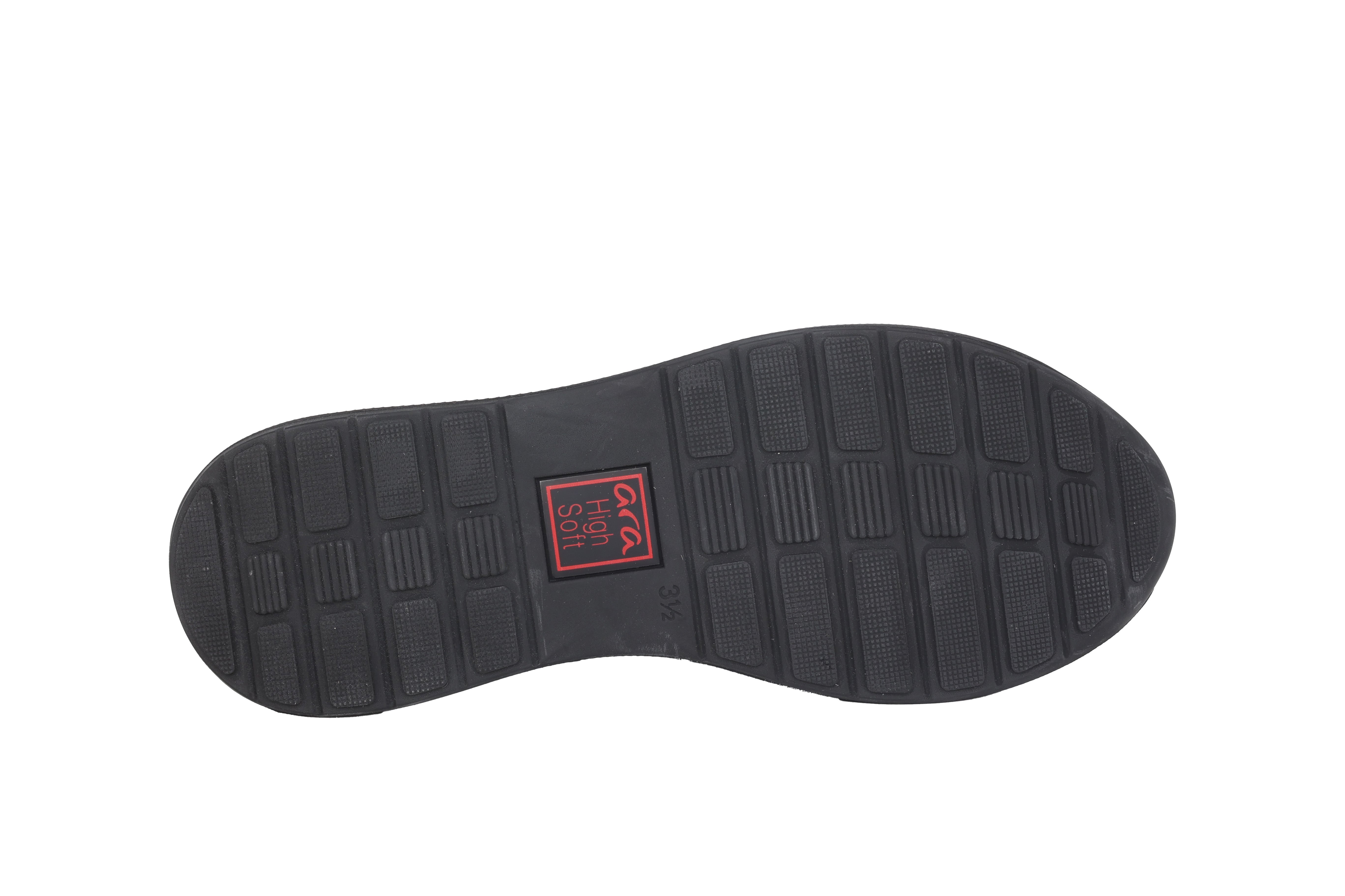 Damen-Schnürsneaker 'Osaka' mit weiter Passform (H) – Schwarz