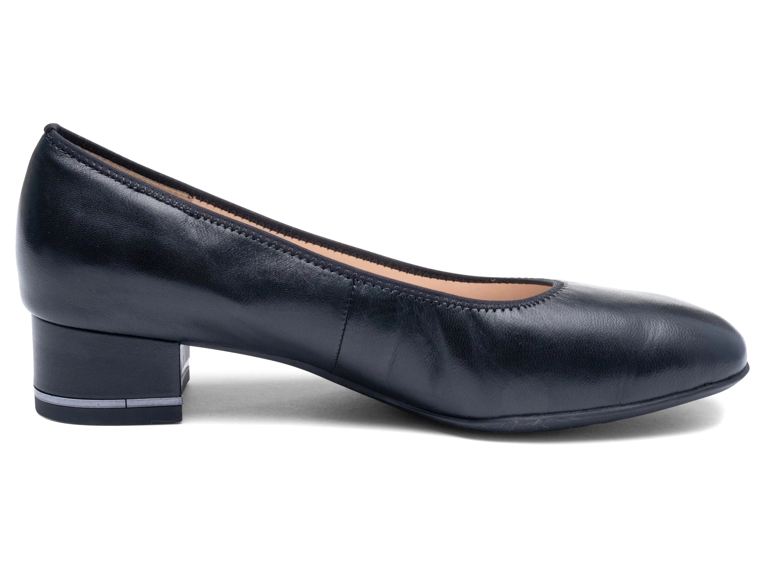 Zapatos de tacón para mujer 'Graz' de corte ancho (H) - Negro