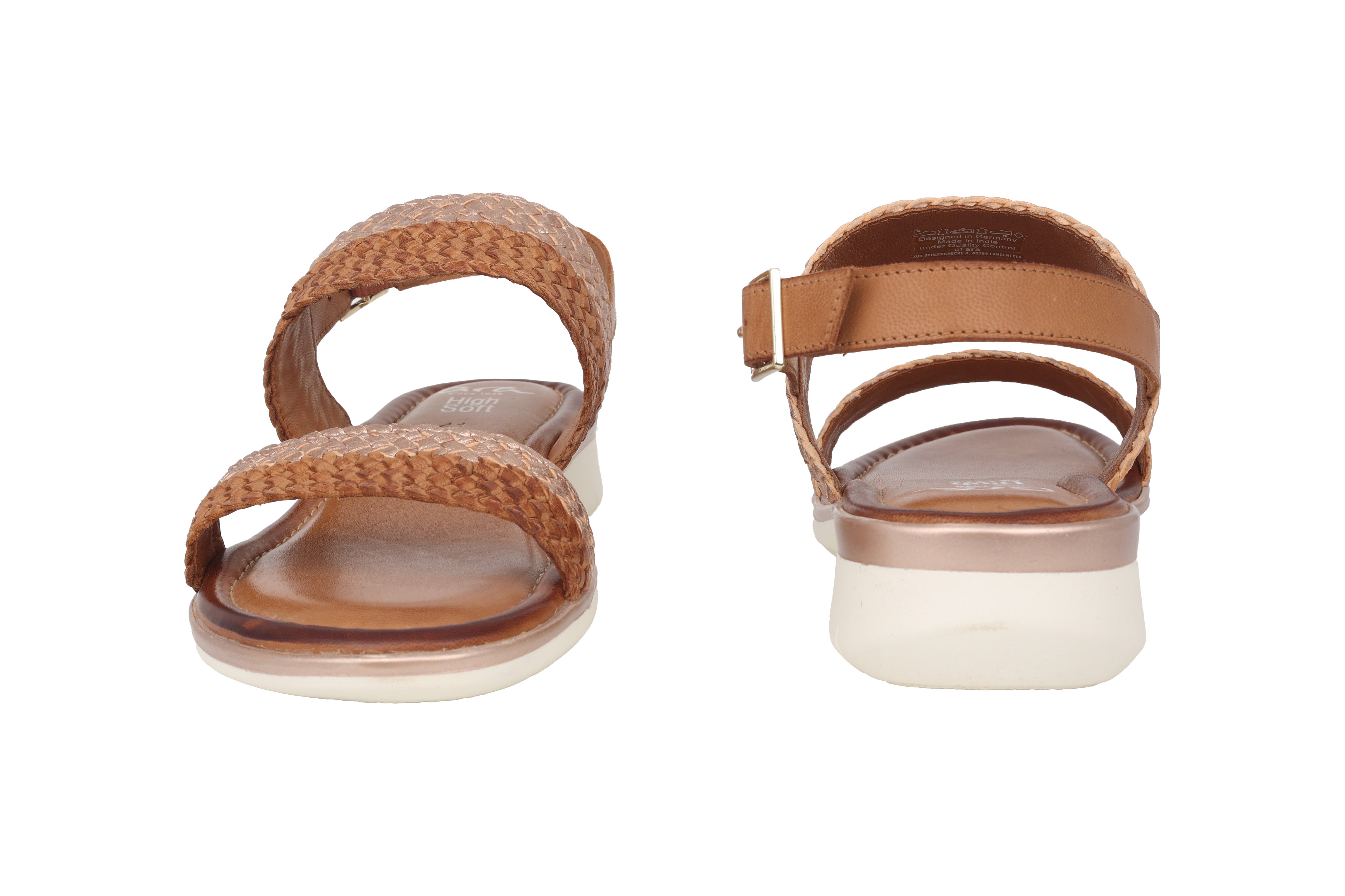 Damensandale 'Kreta' - braun