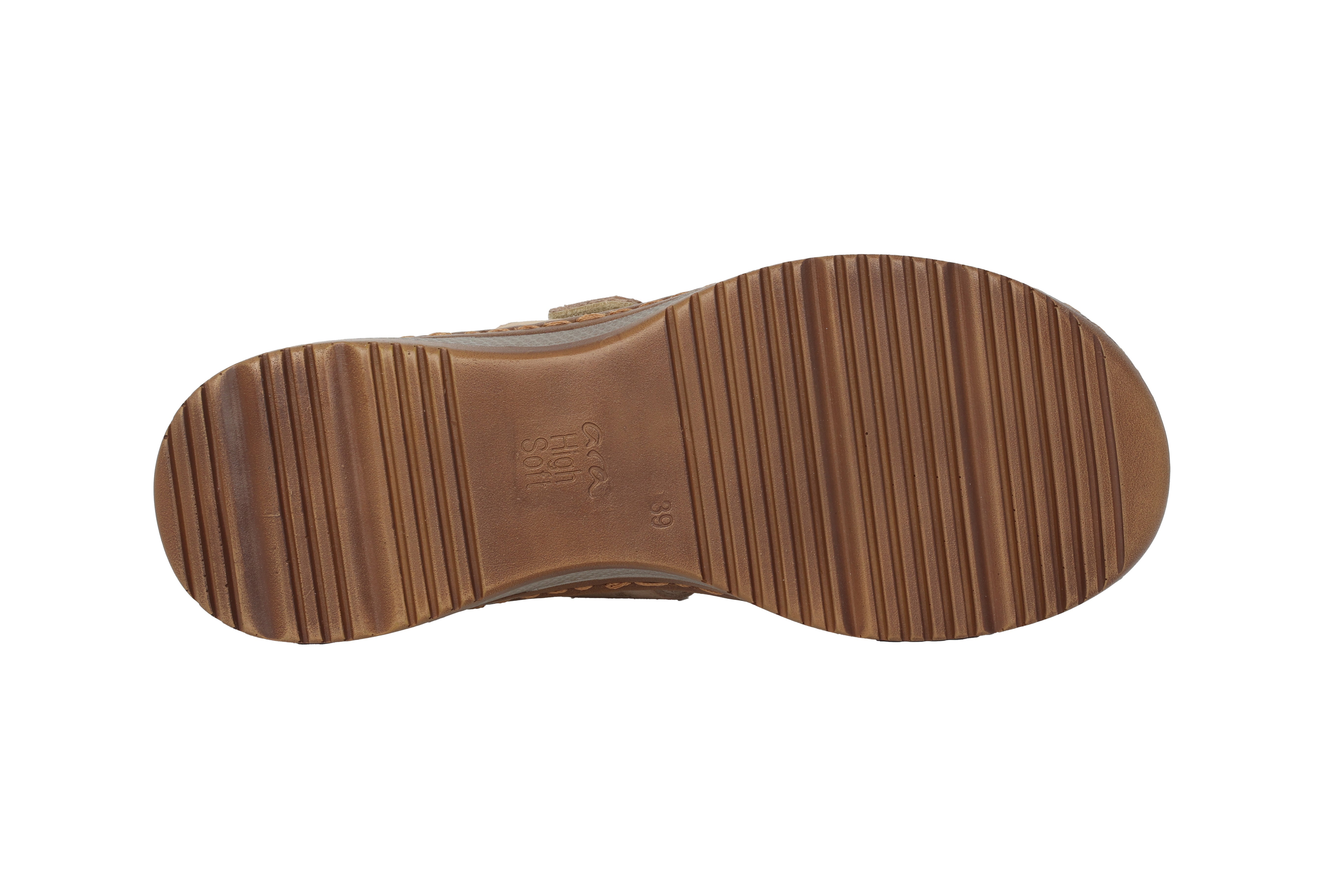 Sandalo sabot con doppio cinturino 'Hawaii' da donna - Beige