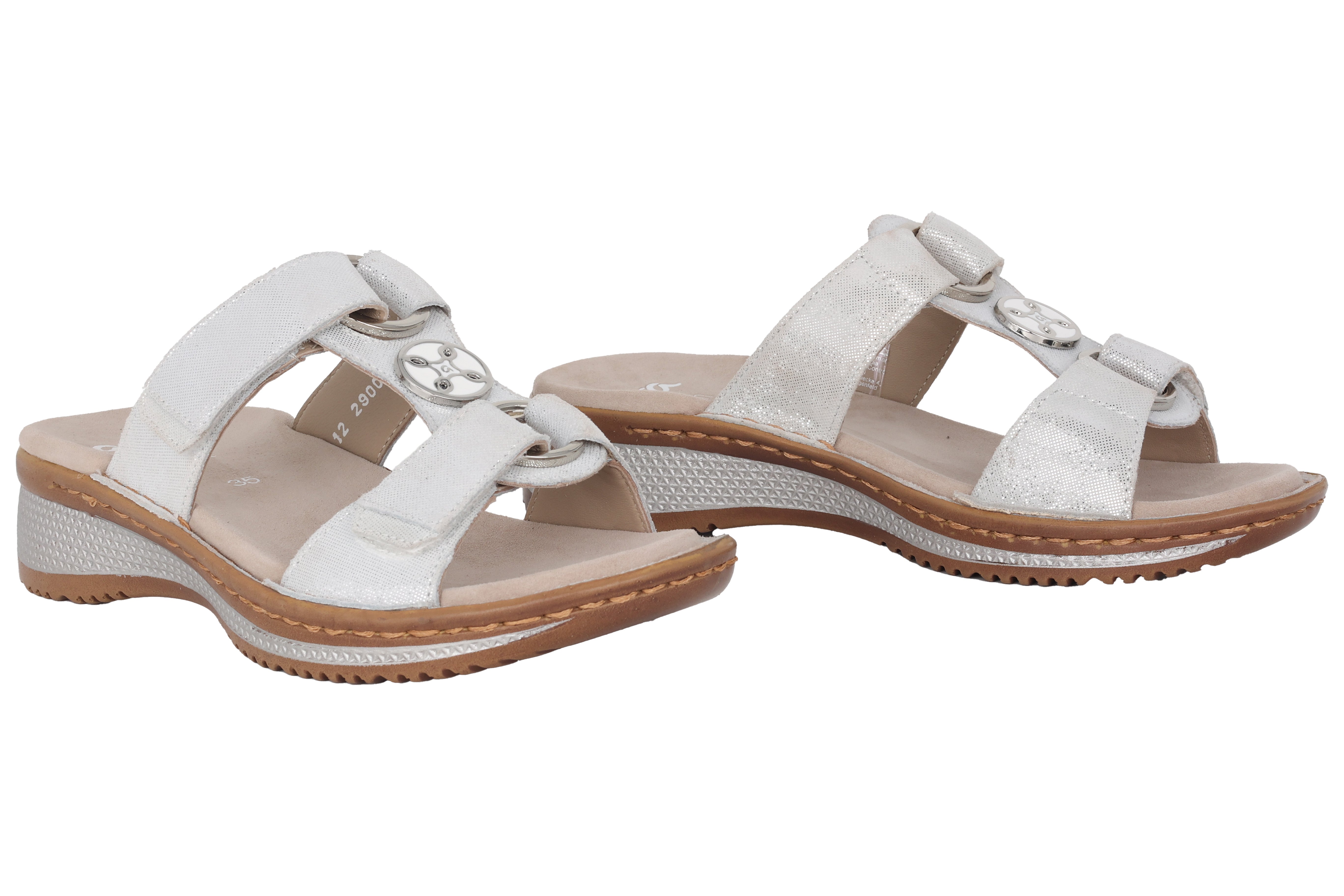 'Hawaii' women's slide sandal - Silver