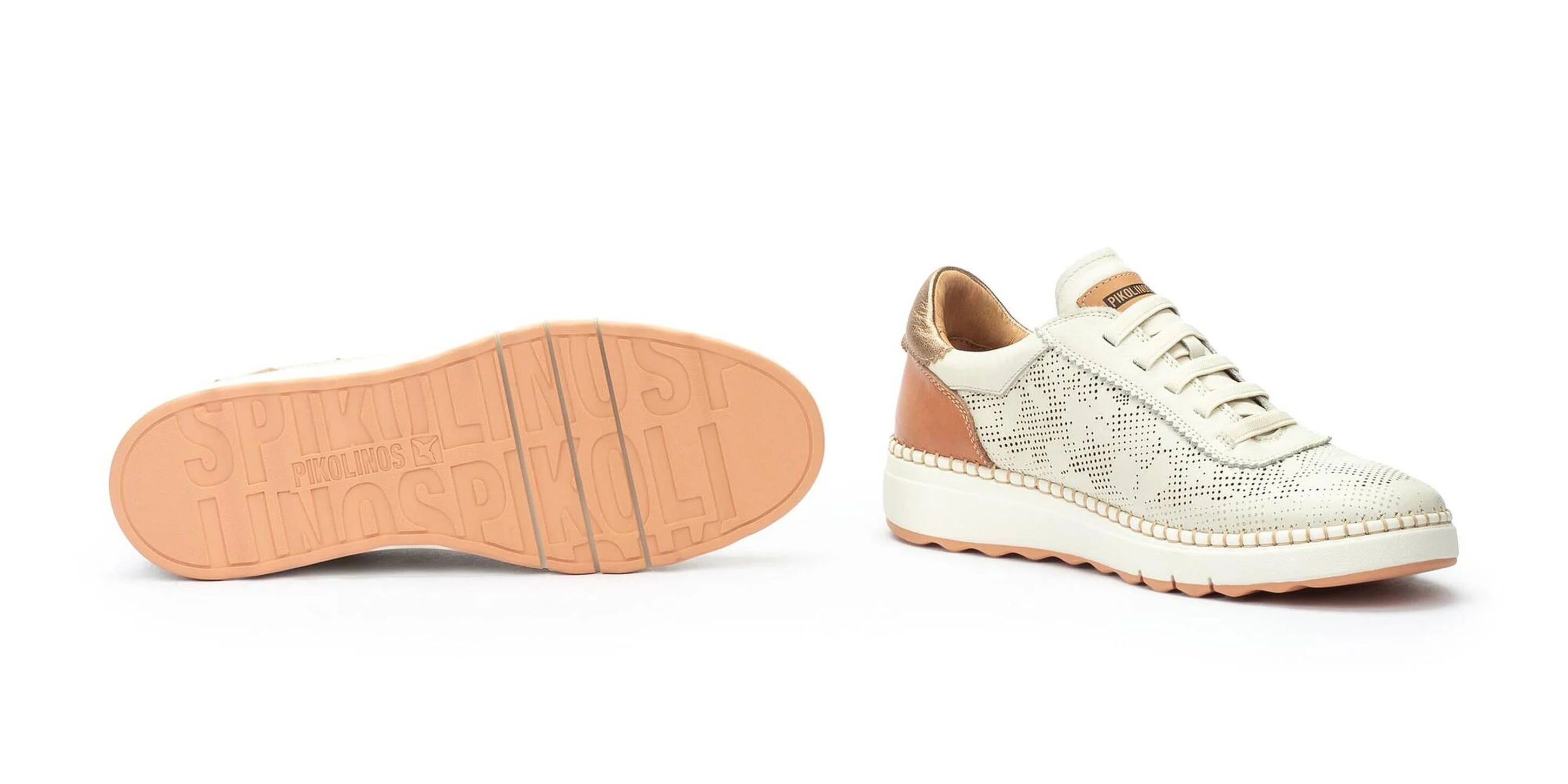 Zapatillas perforadas de mujer 'Arenas' - Off White