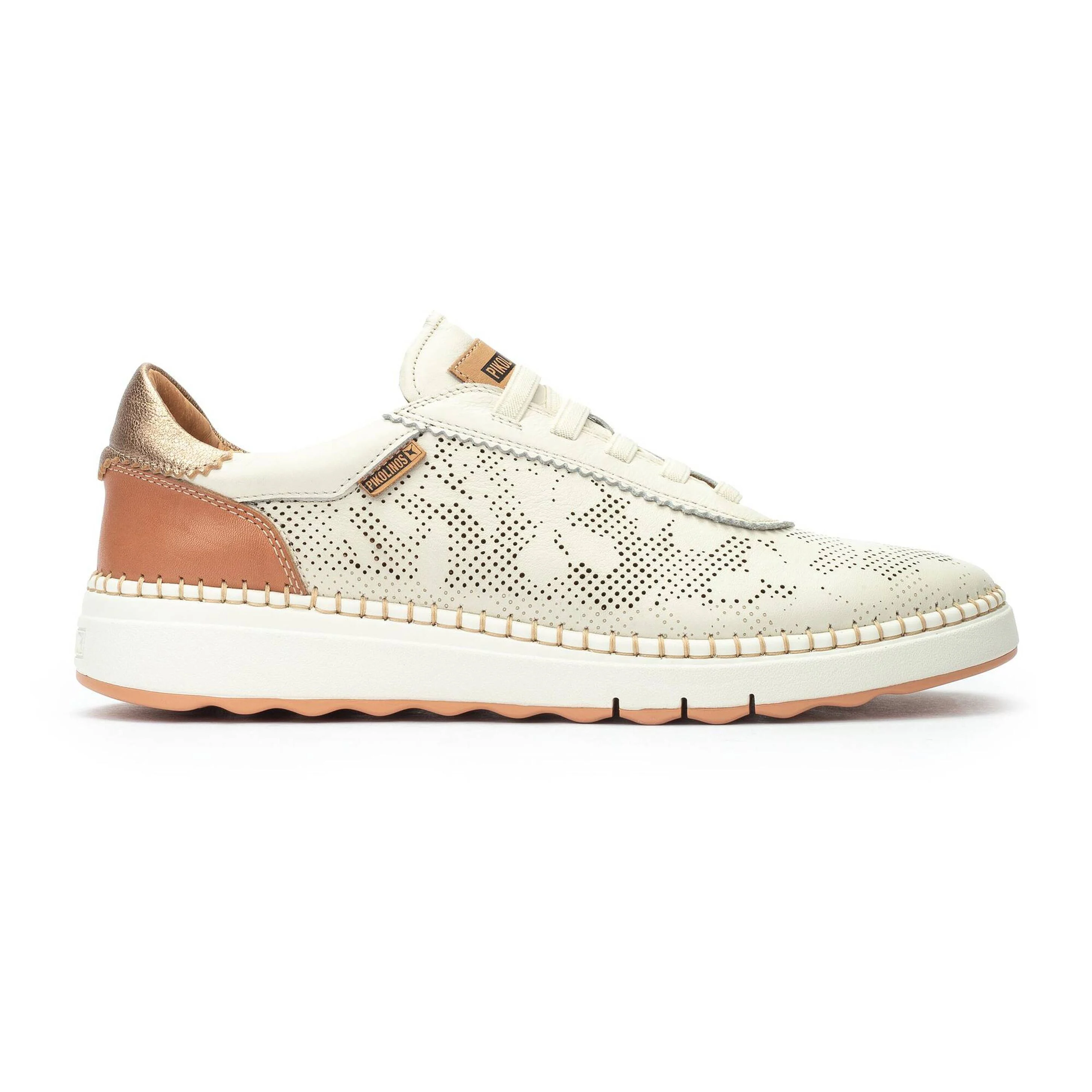 Zapatillas perforadas de mujer 'Arenas' - Off White