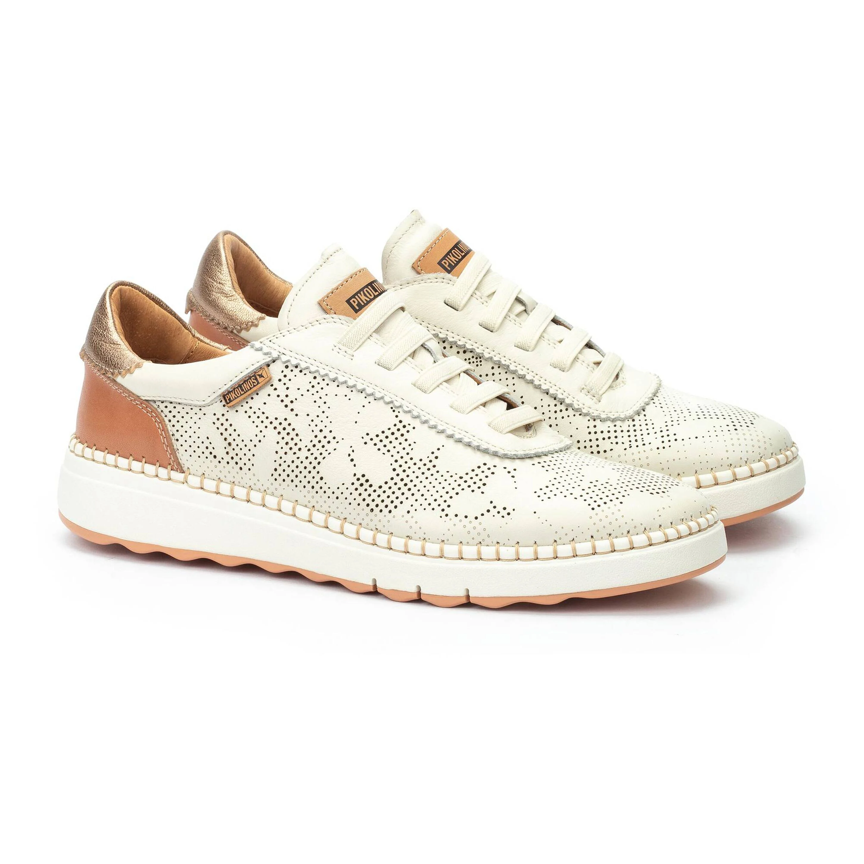 Zapatillas perforadas de mujer 'Arenas' - Off White