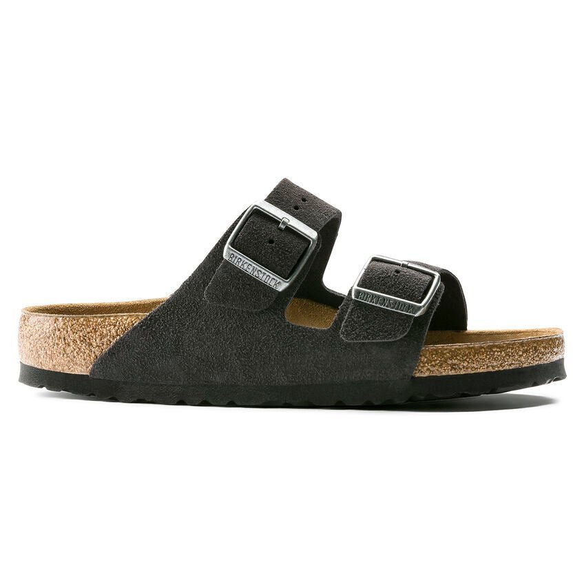 'Arizona BS' men's slide sandal - dark grey - Chaplinshoes'Arizona BS' men's slide sandal - dark greyBirkenstock