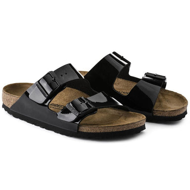 'Arizona BS' women's slide sandal - black patent - Chaplinshoes'Arizona BS' women's slide sandal - black patentBirkenstock