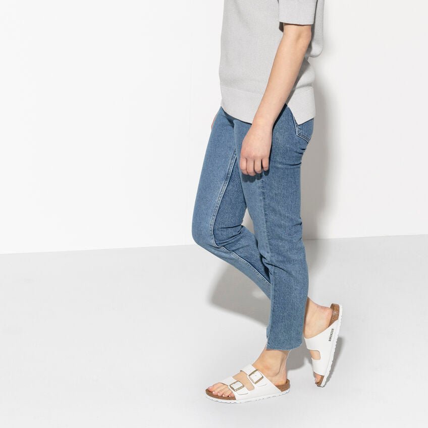 'Arizona BS' women's slide sandal - white - Chaplinshoes'Arizona BS' women's slide sandal - whiteBirkenstock