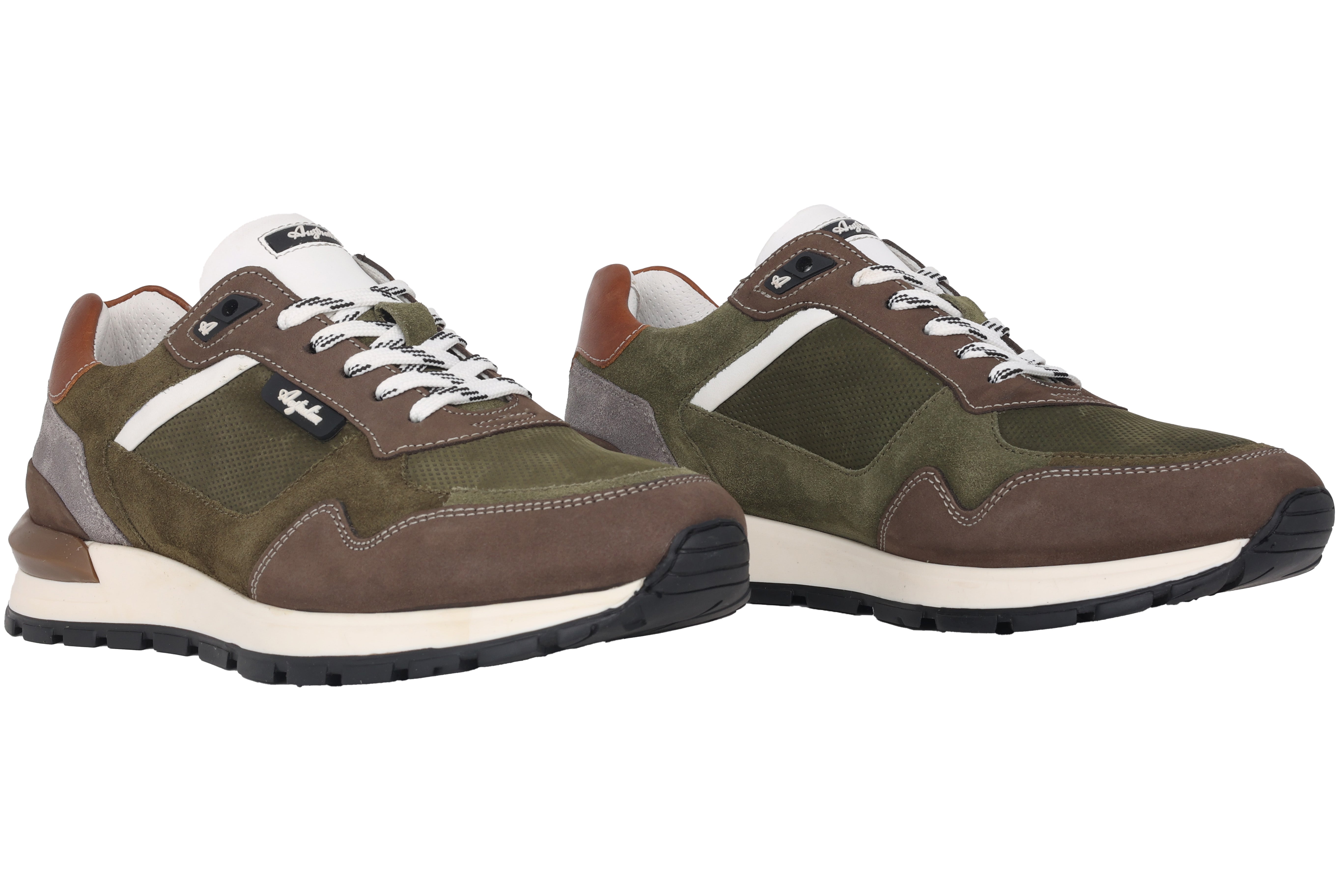 'Novecento' zapatos con cordones para hombre - verde