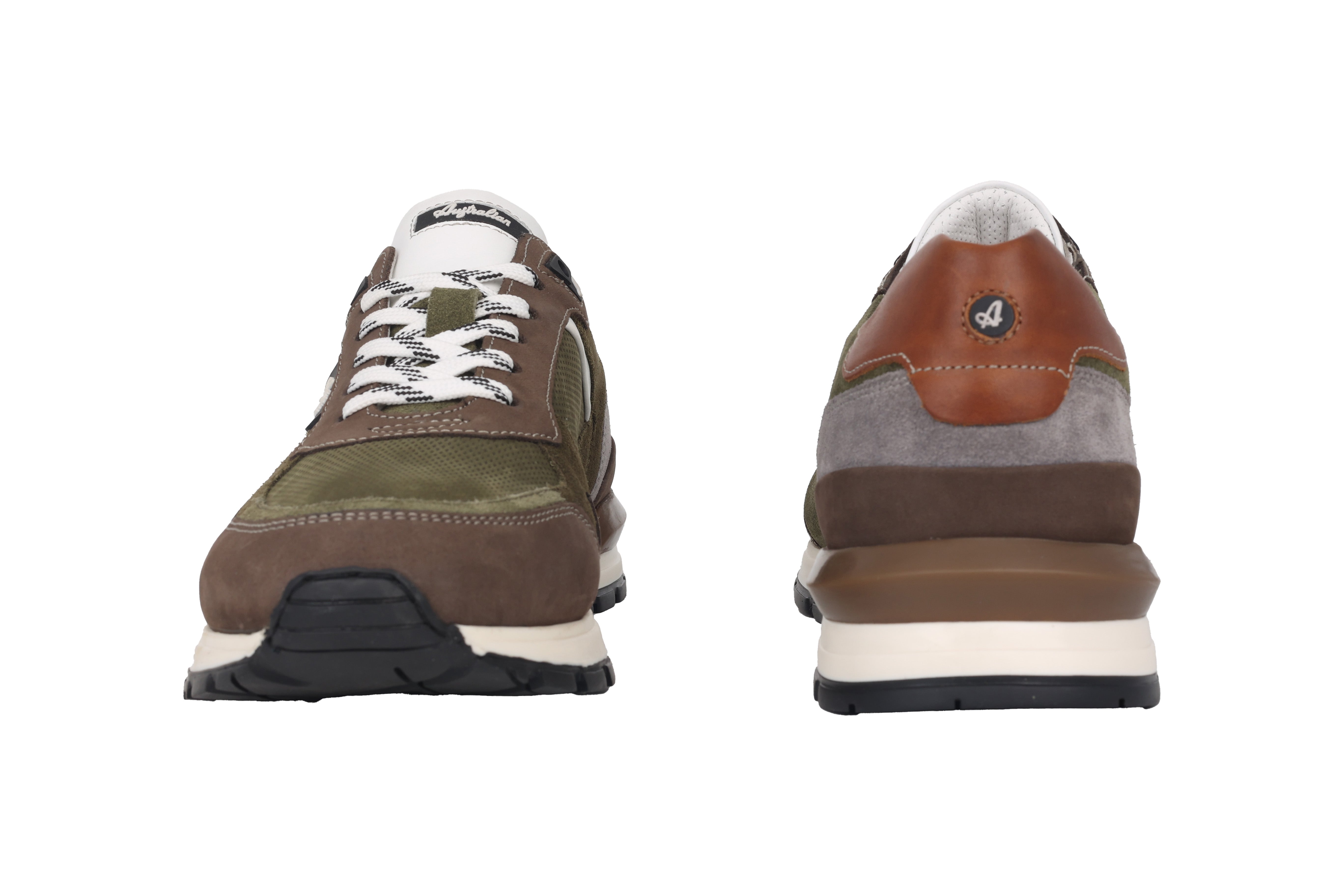 'Novecento' zapatos con cordones para hombre - verde