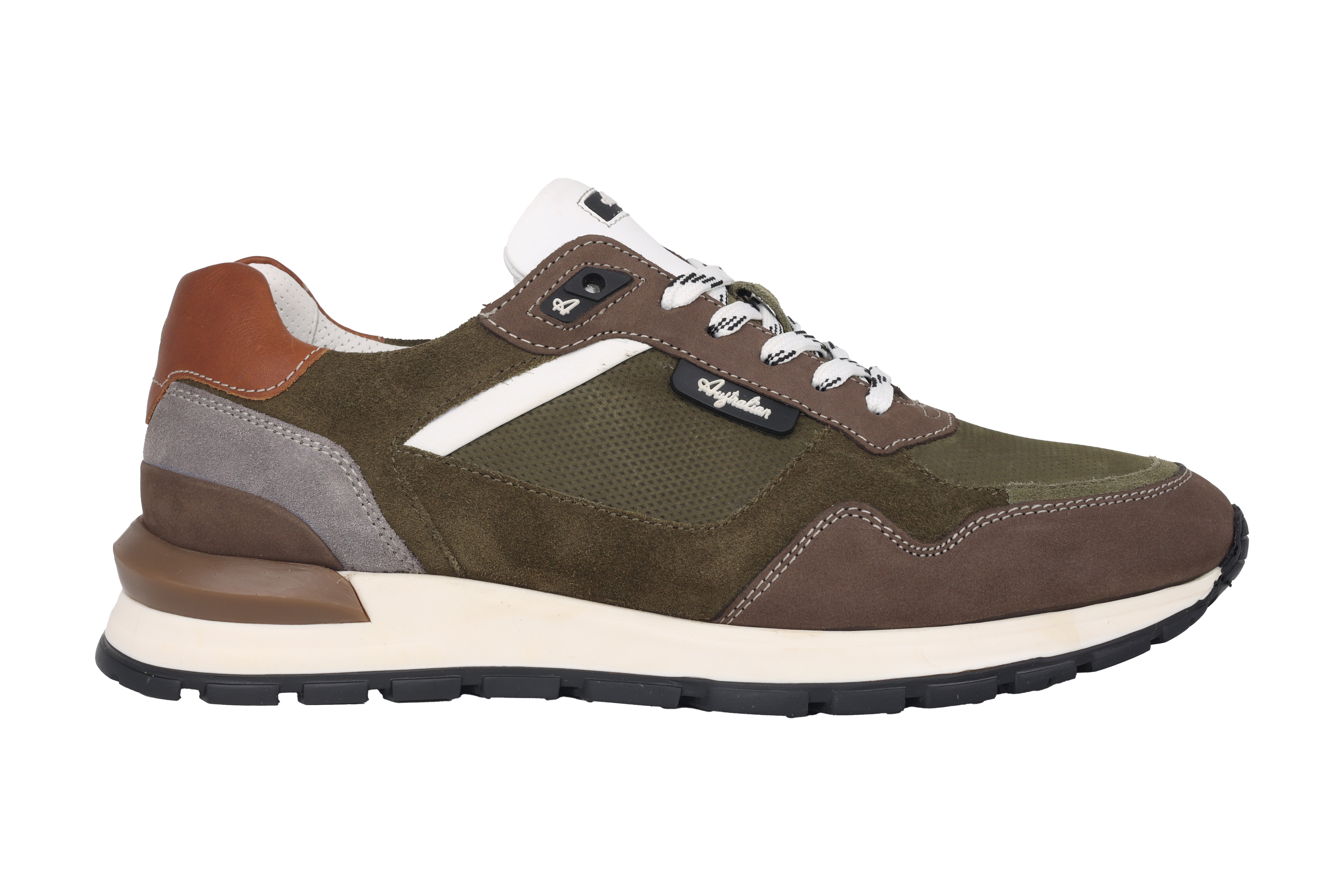 'Novecento' zapatos con cordones para hombre - verde