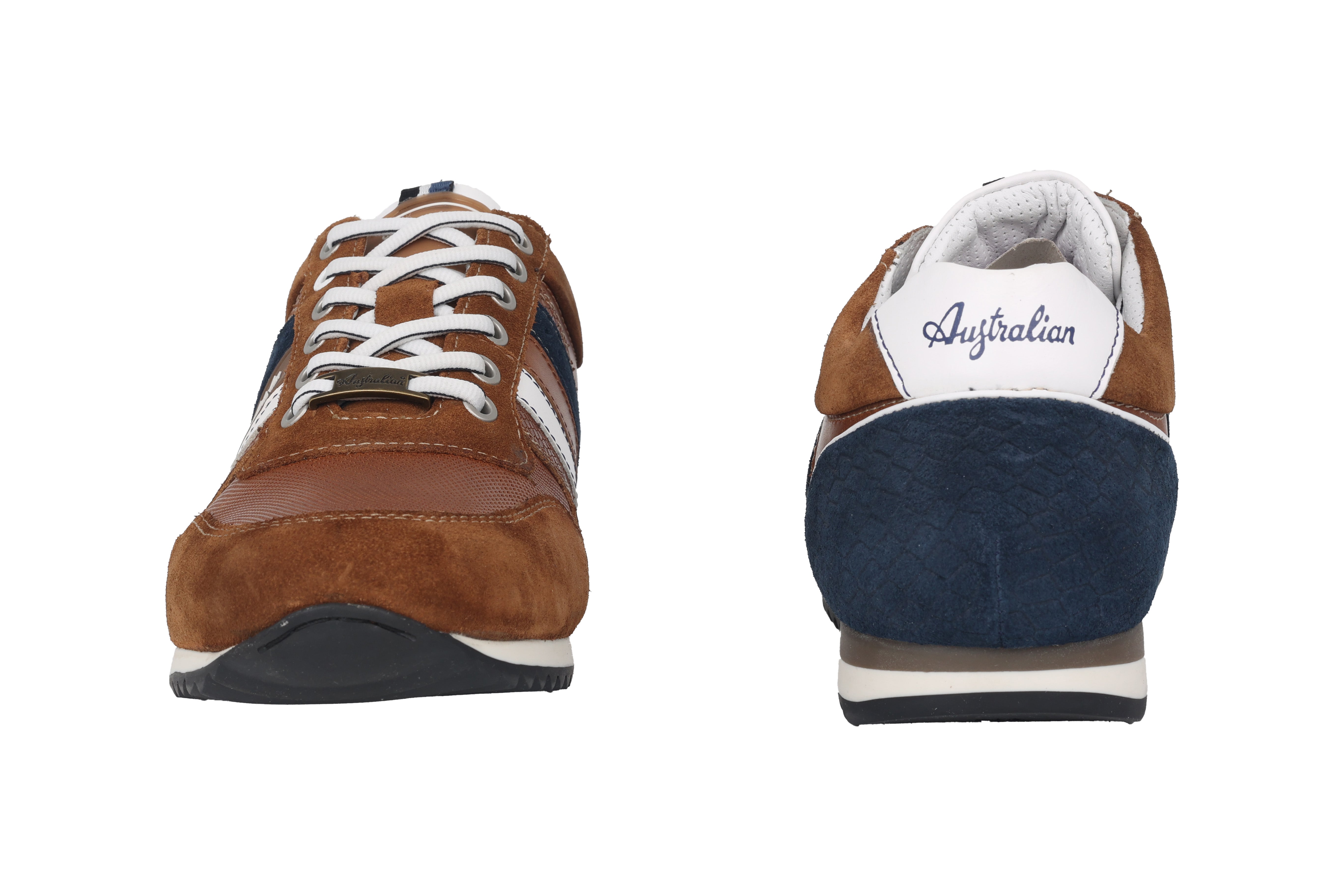 'Camaro' men's lace-up sneaker shoe - brown