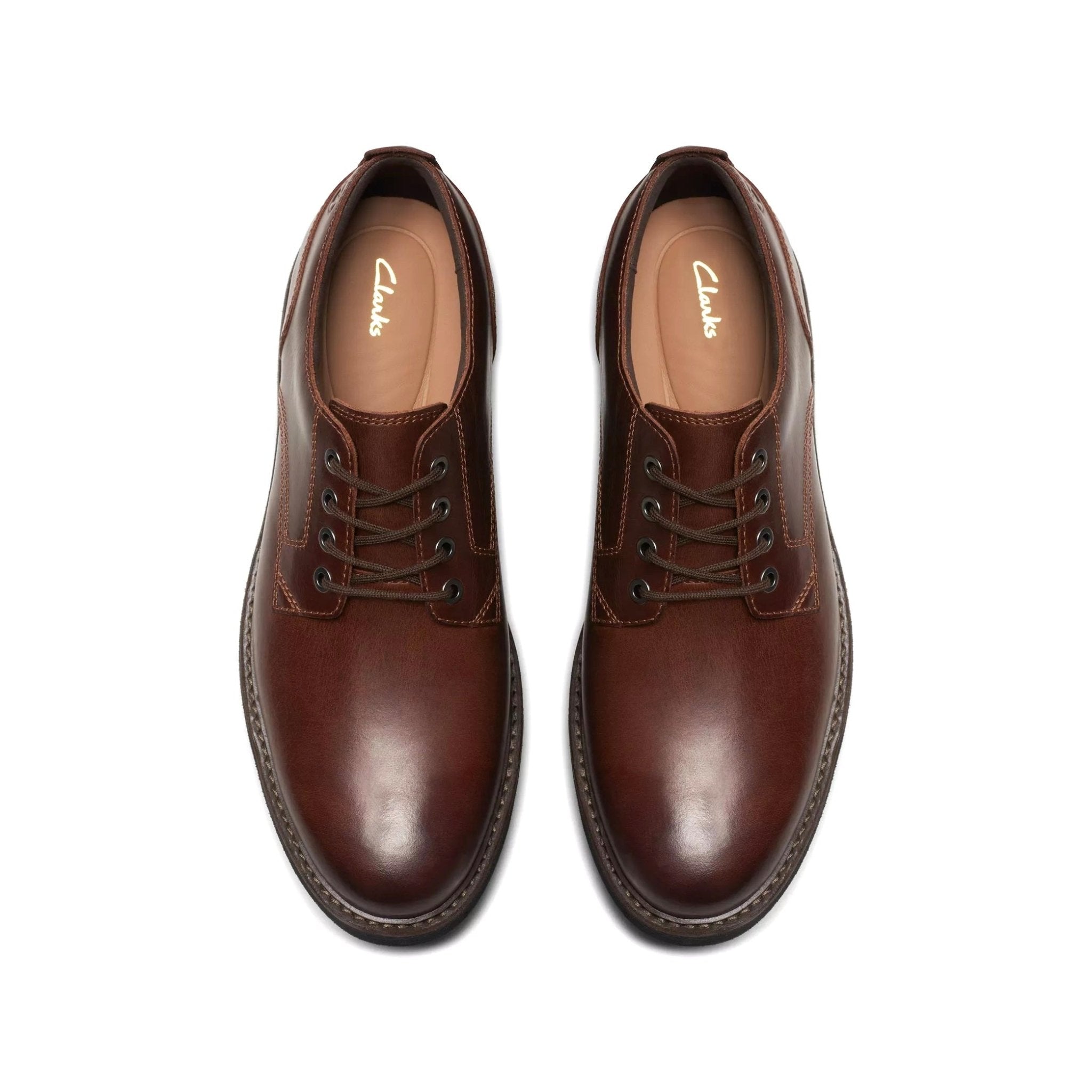 'Batcombe Tie' men's lace - up shoe - Brown - Chaplinshoes'Batcombe Tie' men's lace - up shoe - BrownClarks