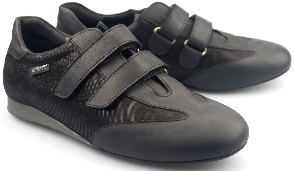 Zapatilla de mujer con tiras 'Bea' - negro - ChaplinshoesZapatilla deportiva para mujer 'Bea' - negroMephisto