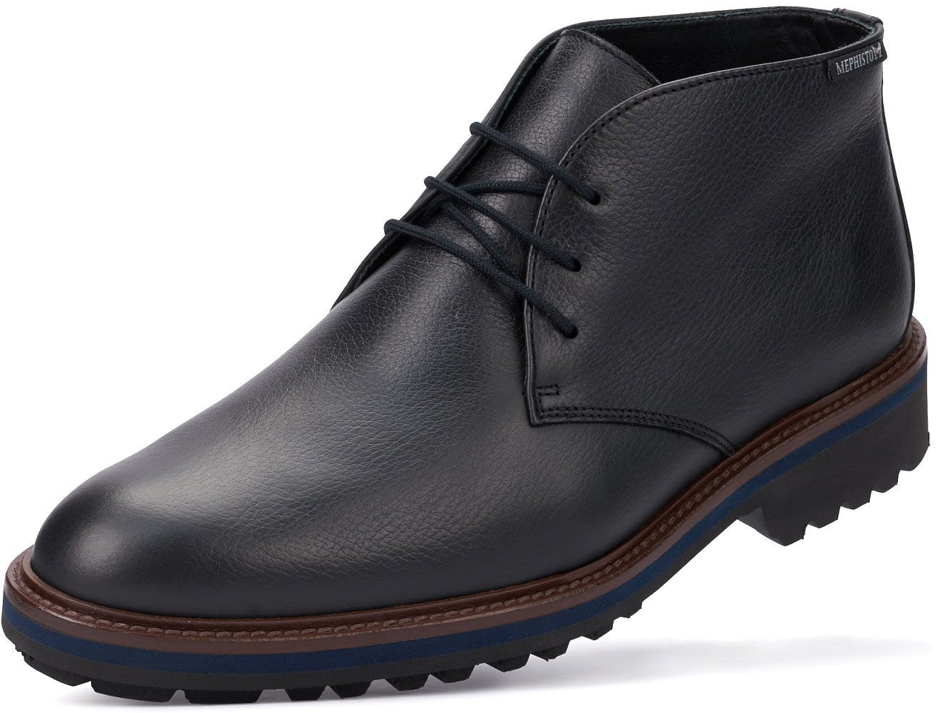 'BERTO' men's lace - up boot - Black - Chaplinshoes'BERTO' men's lace - up boot - BlackMephisto