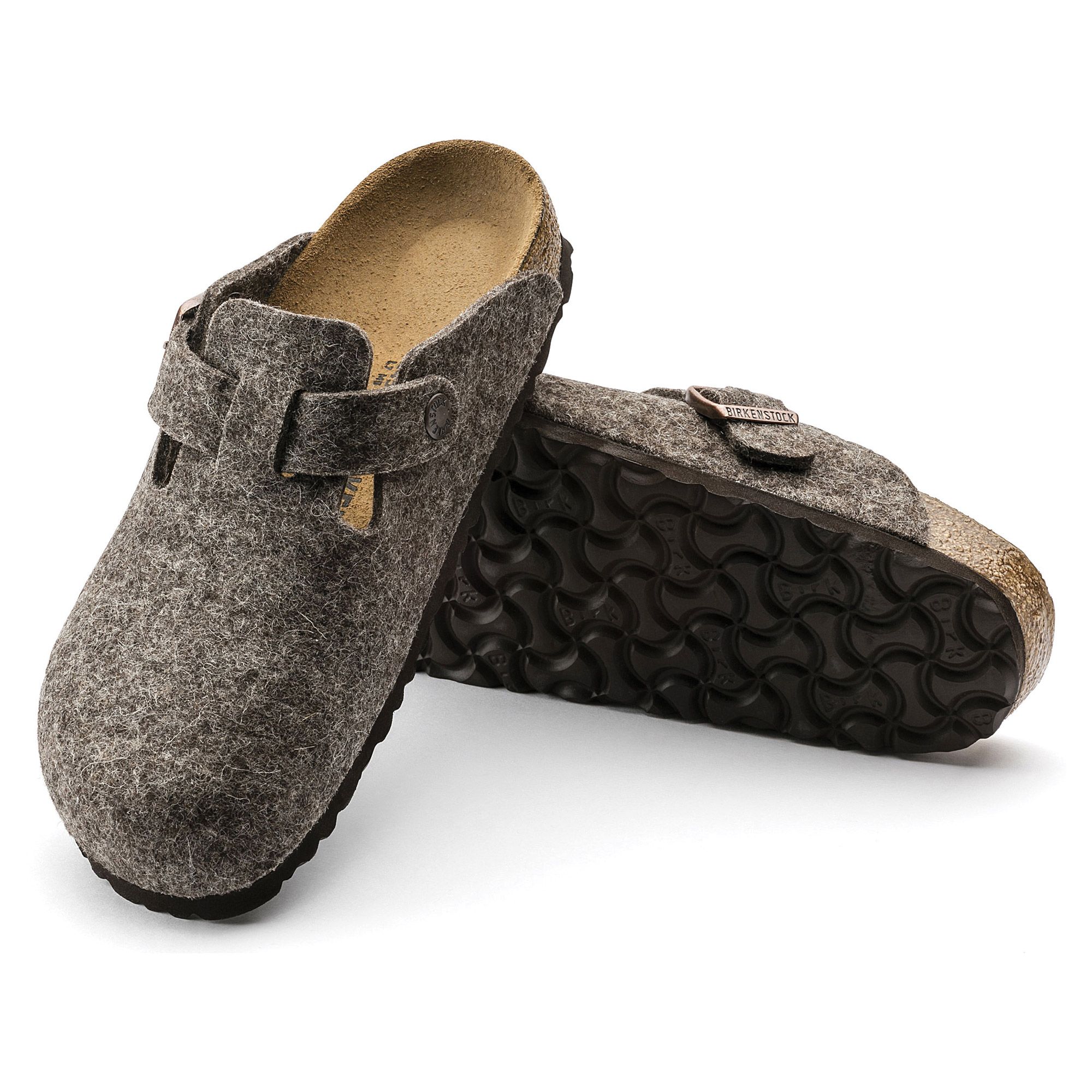 Heren 'Boston BS' slipper sandaal - bruin - ChaplinshoesHeren 'Boston BS' slipper sandaal - bruinBirkenstock