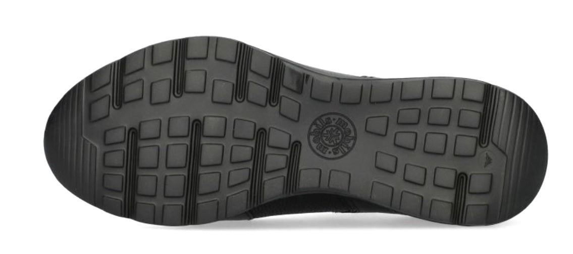 Brayan' men's ergonomic wide fit (H) lace - zip shoe - Black - ChaplinshoesBrayan' men's ergonomic wide fit (H) lace - zip shoe - BlackMephisto