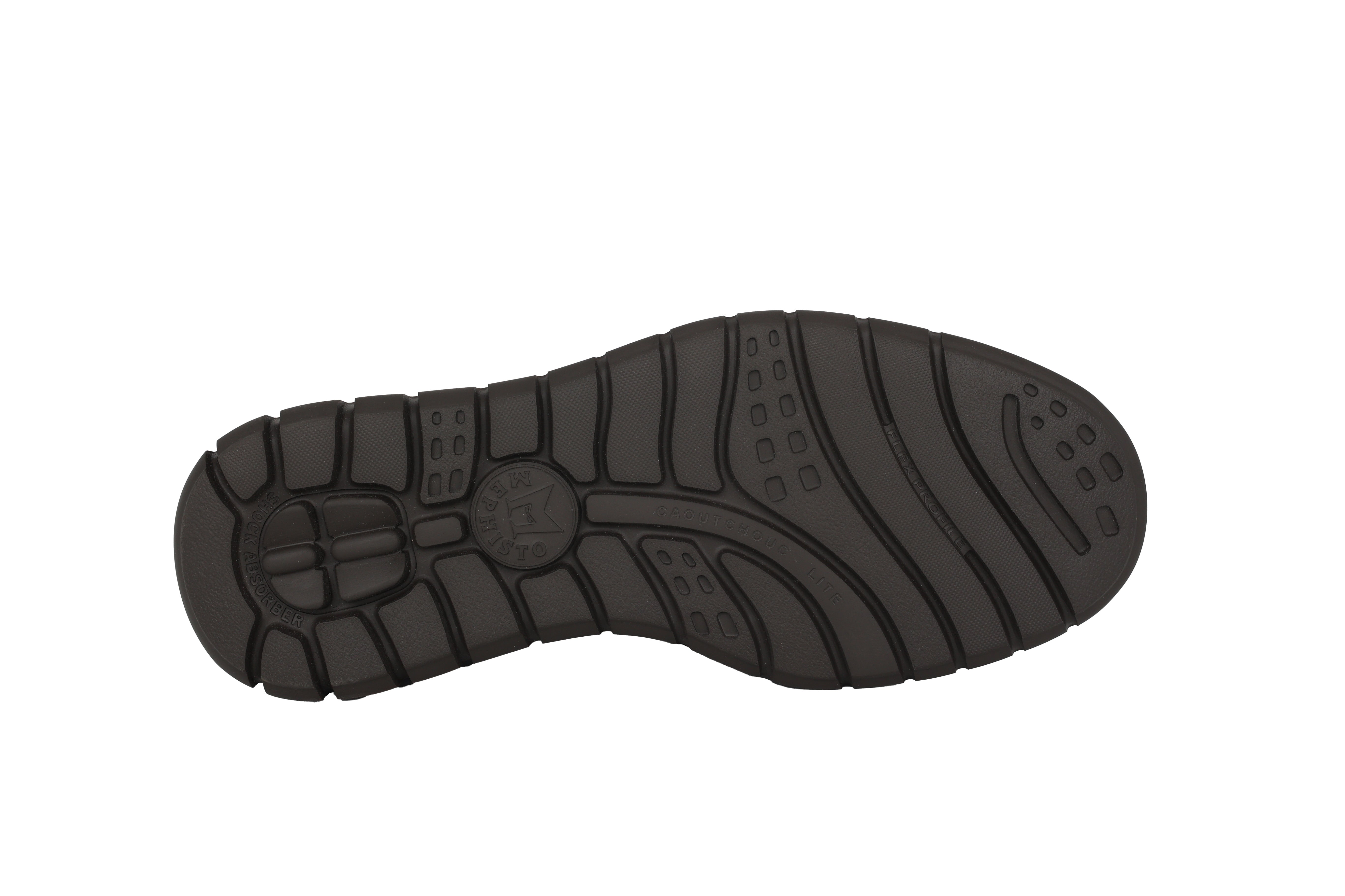 'BRETT' men's lace-up shoes - Dark brown