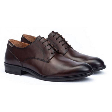 'Bristol' men's dressed lace - up shoe - Donker bruin - Chaplinshoes'Bristol' men's dressed lace - up shoe - Donker bruinPikolinos