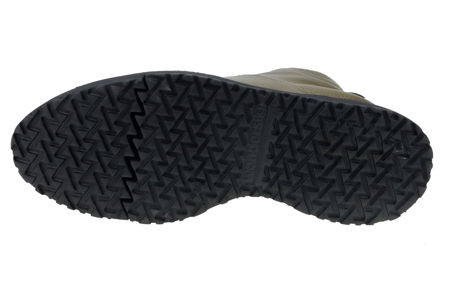 'Bristol' women's lace - zip boot - Green - Chaplinshoes'Bristol' women's lace - zip boot - GreenWonders