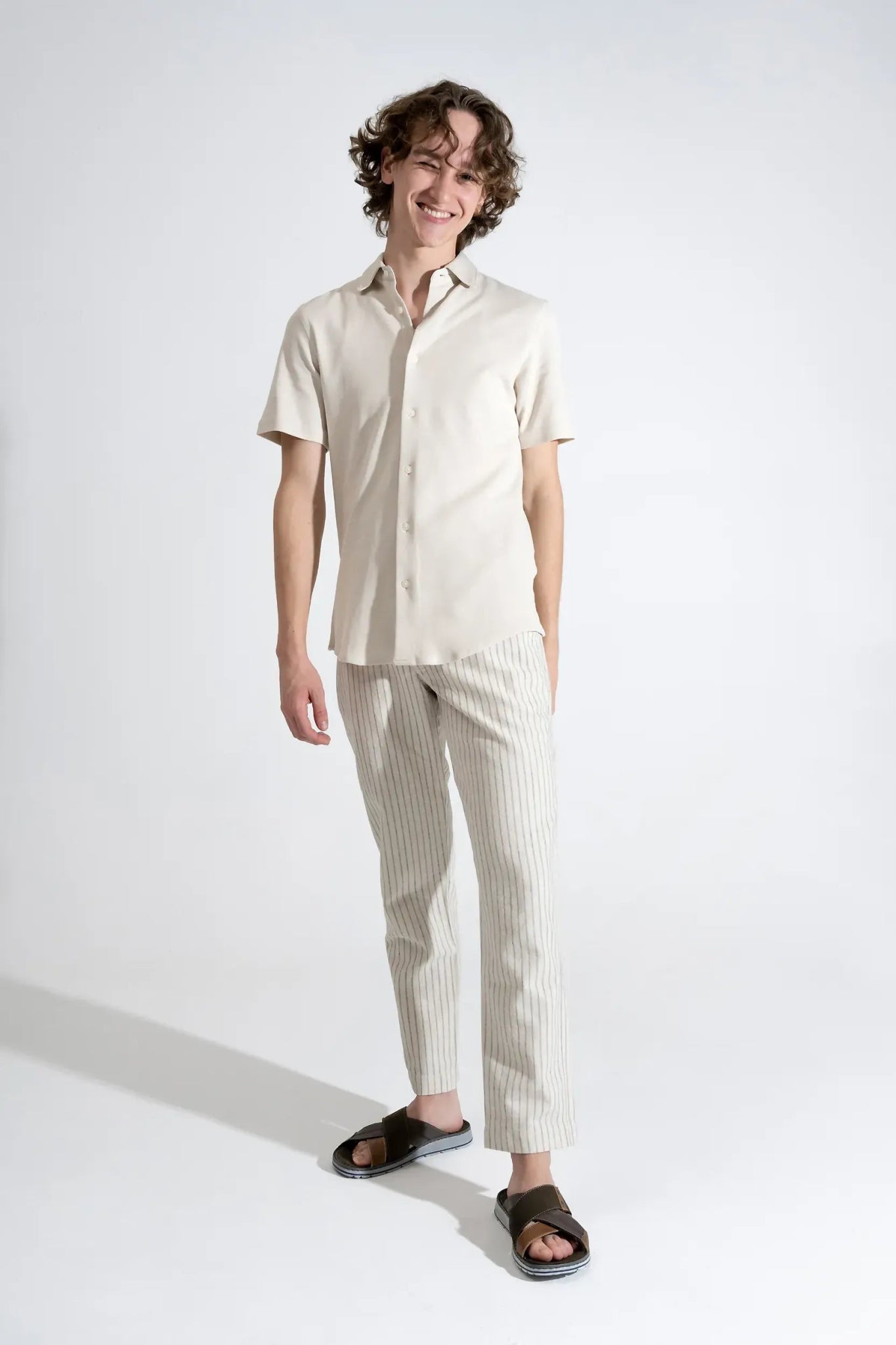 'Brunello' men's sandal - Green - Chaplinshoes'Brunello' men's sandal - GreenRohde