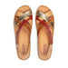 Damessandaal 'Cadaques' - bruin mix - Chaplinshoes'Cadaques' damessandaal - bruin mixPikolinos