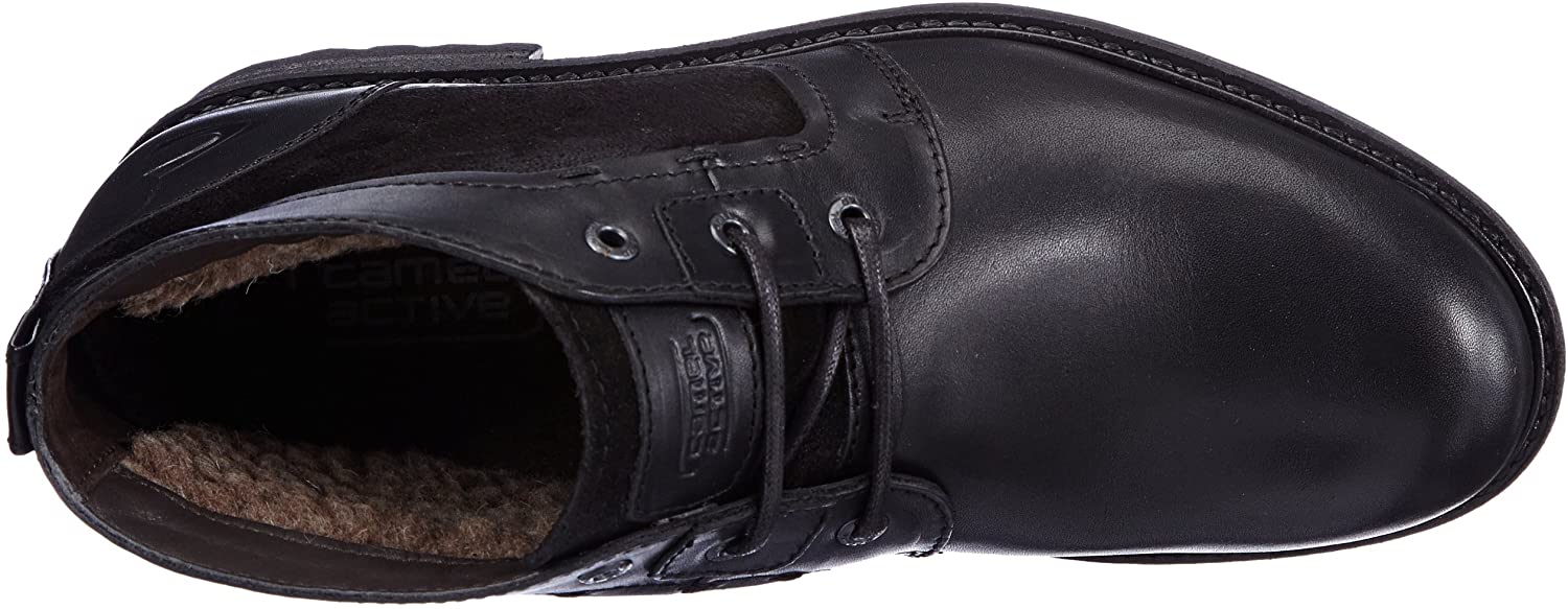 'Chelsea 361.12.04' men's warmlined boot - Black - Chaplinshoes'Chelsea 361.12.04' men's warmlined boot - BlackCamel Active